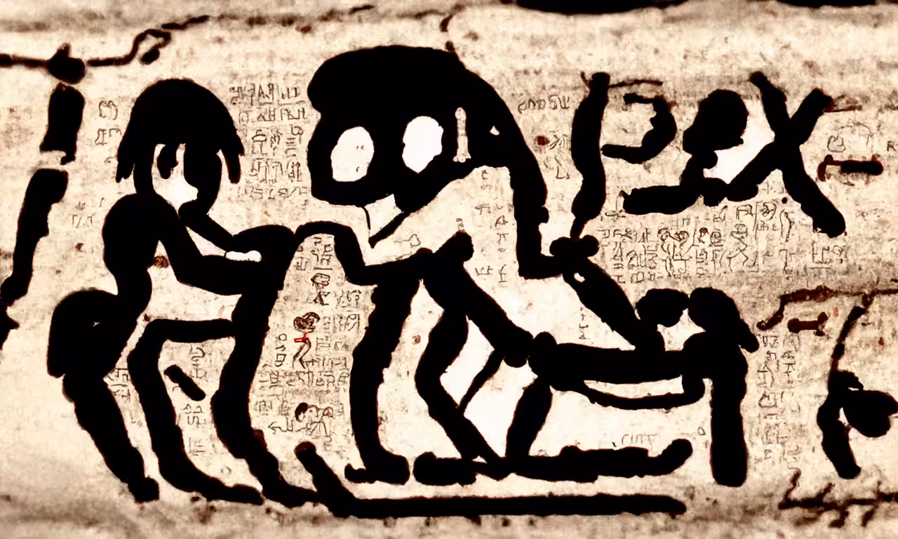 Cave Drawing Kama Sutra 1