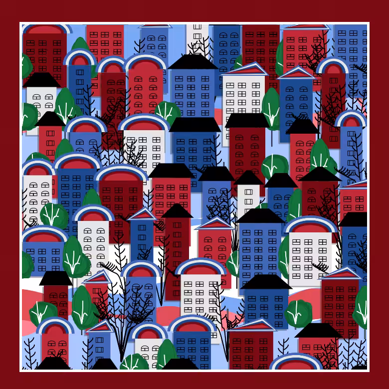 Colorful city #7