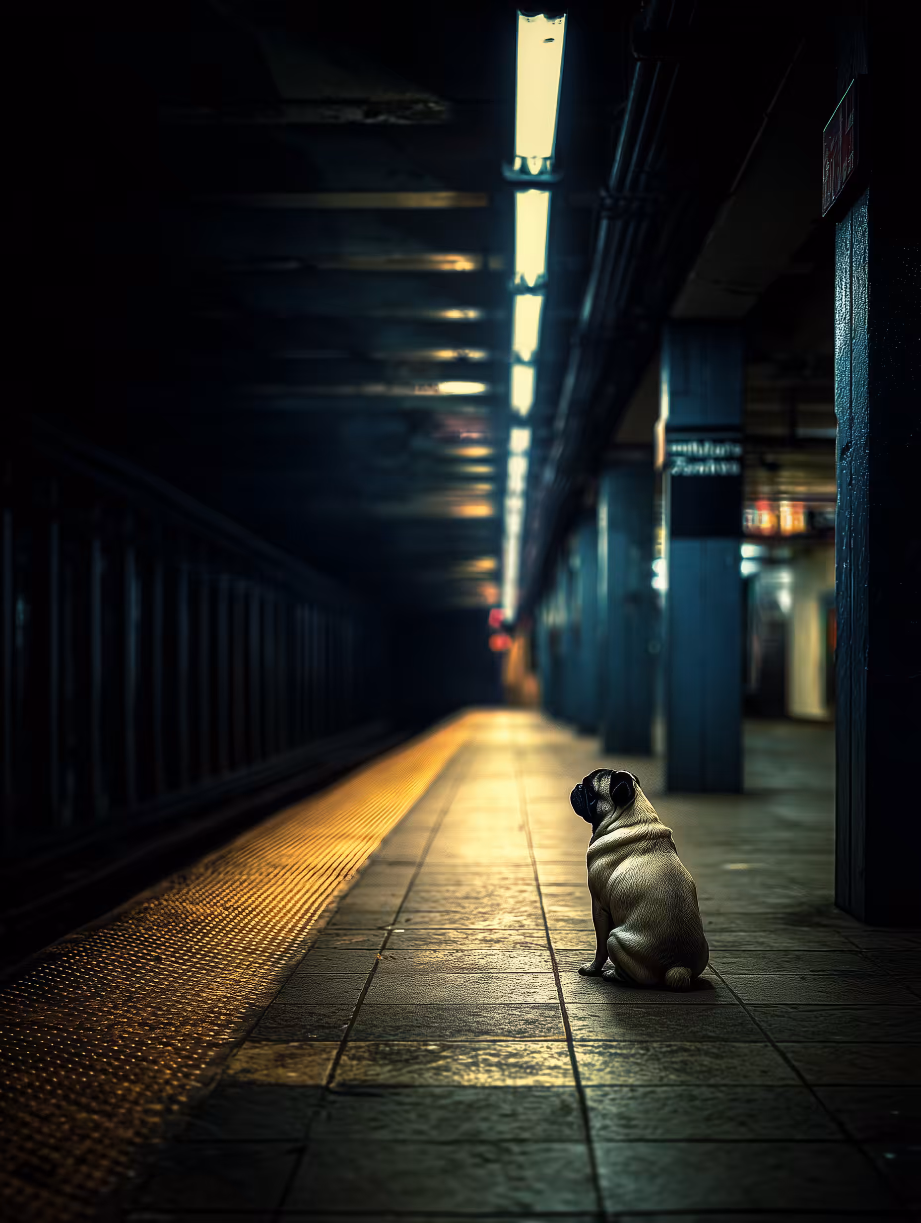 Subway Loneliness #2