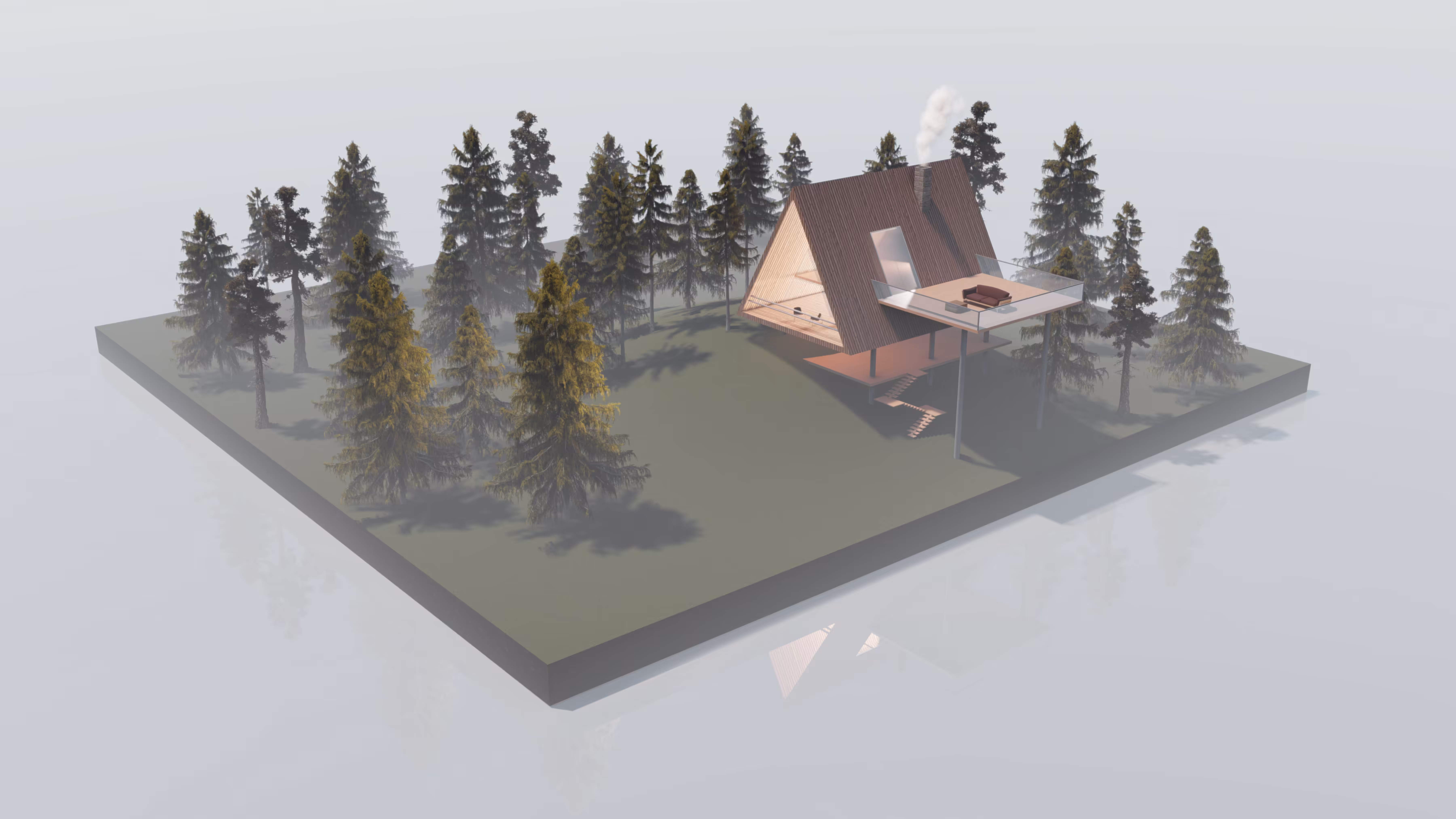forest house