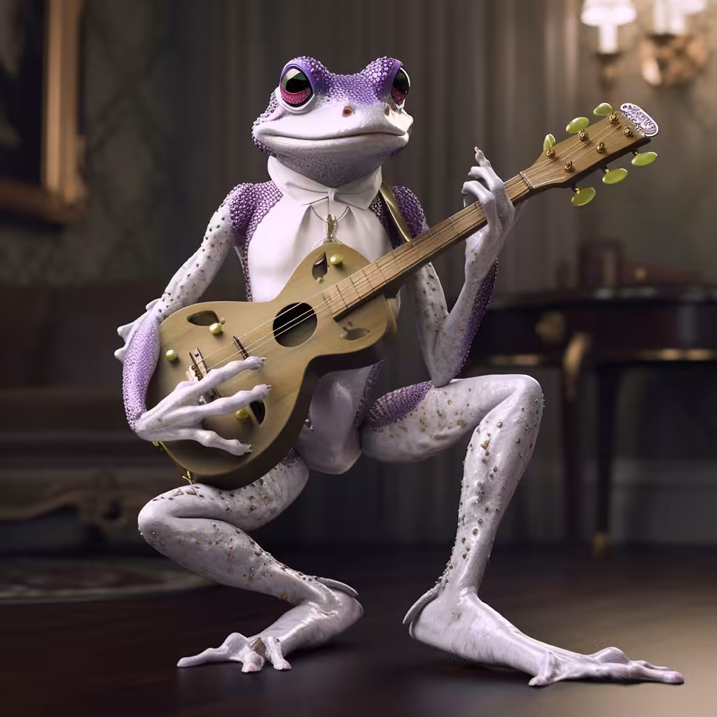 004 Fifi the fabulous French Frog