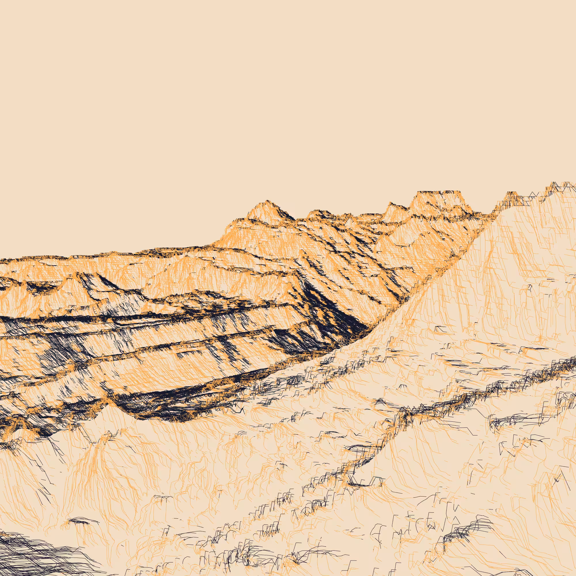 Ridge Scribbles #232