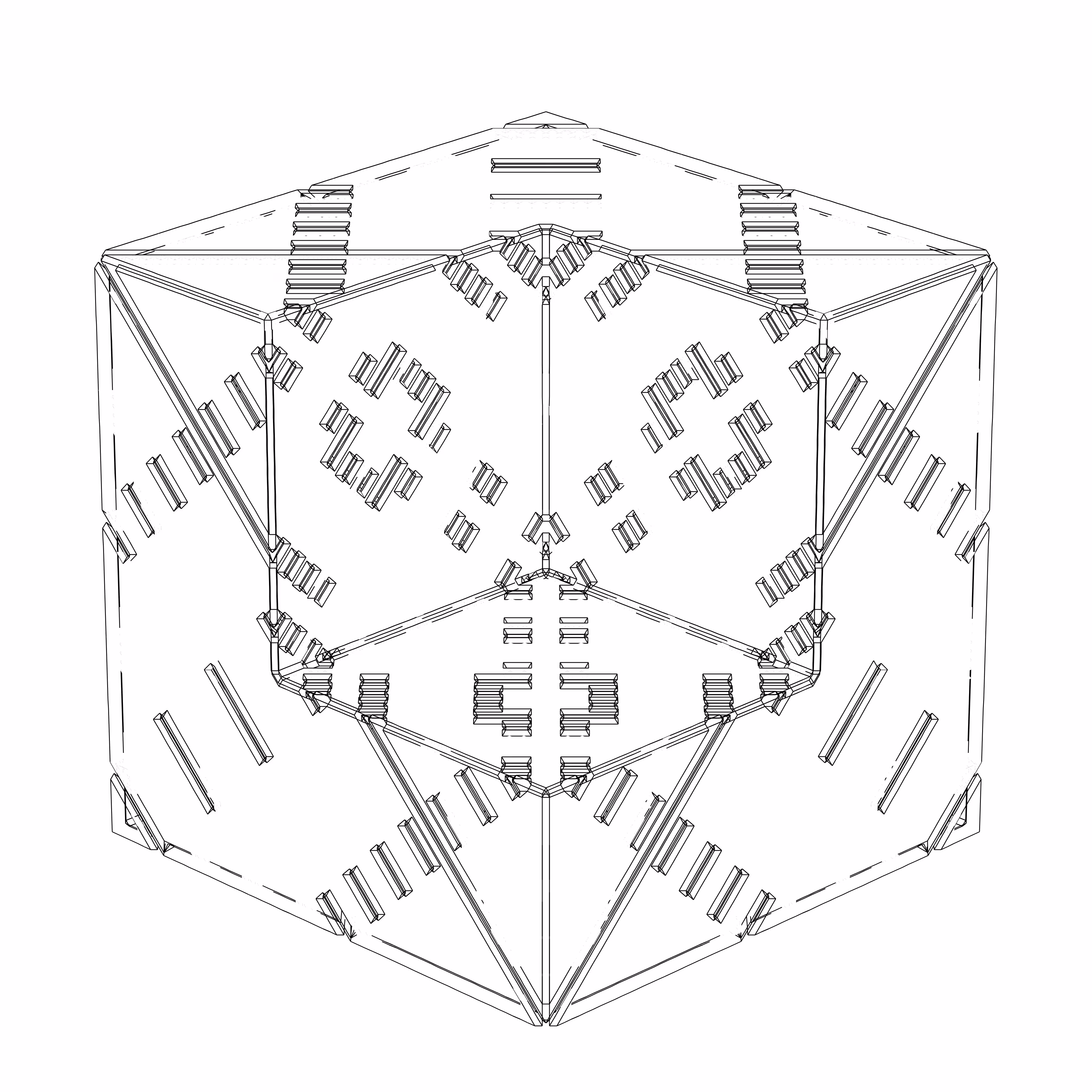 LL21 Alien Art Cube #581
