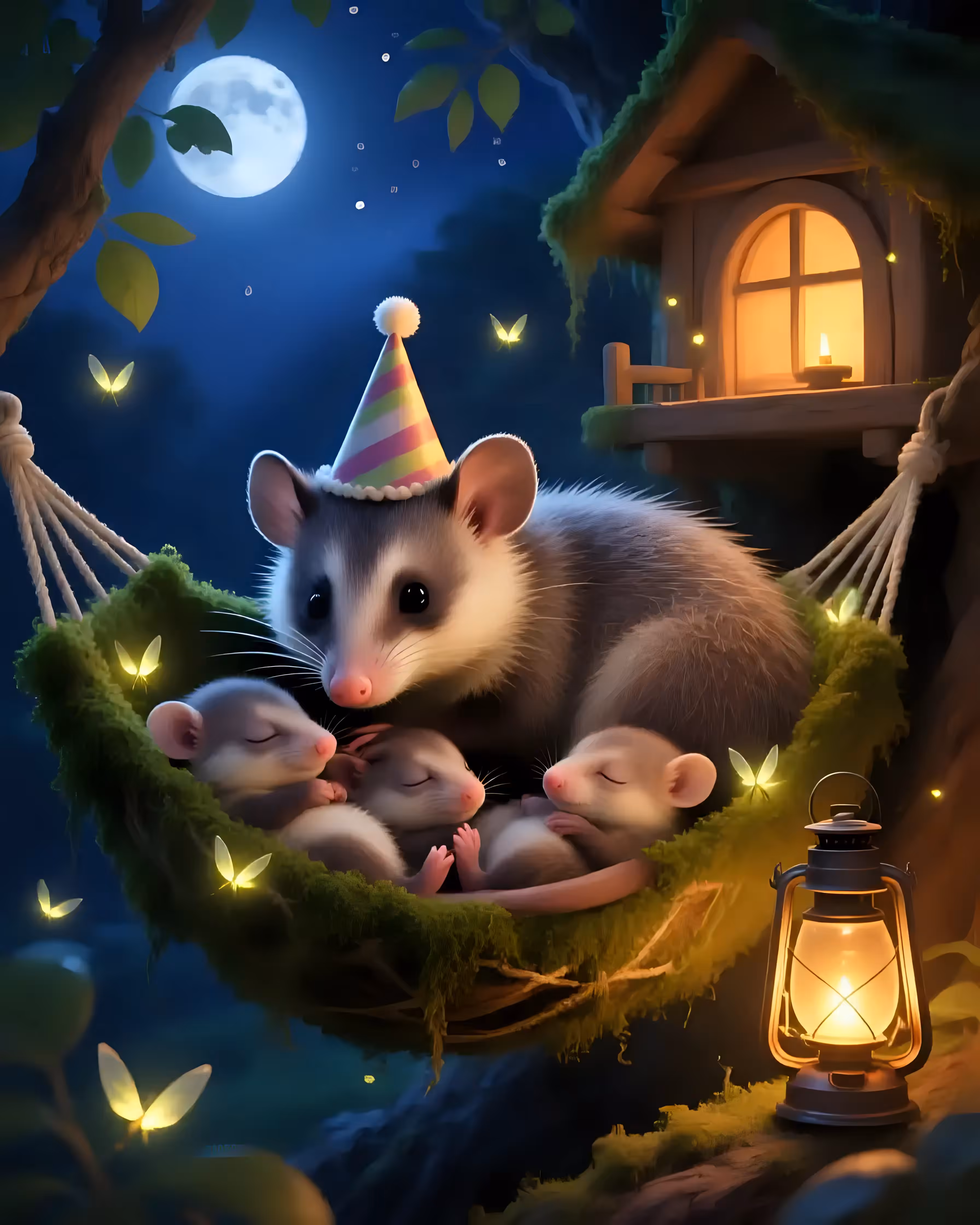 Mother possum