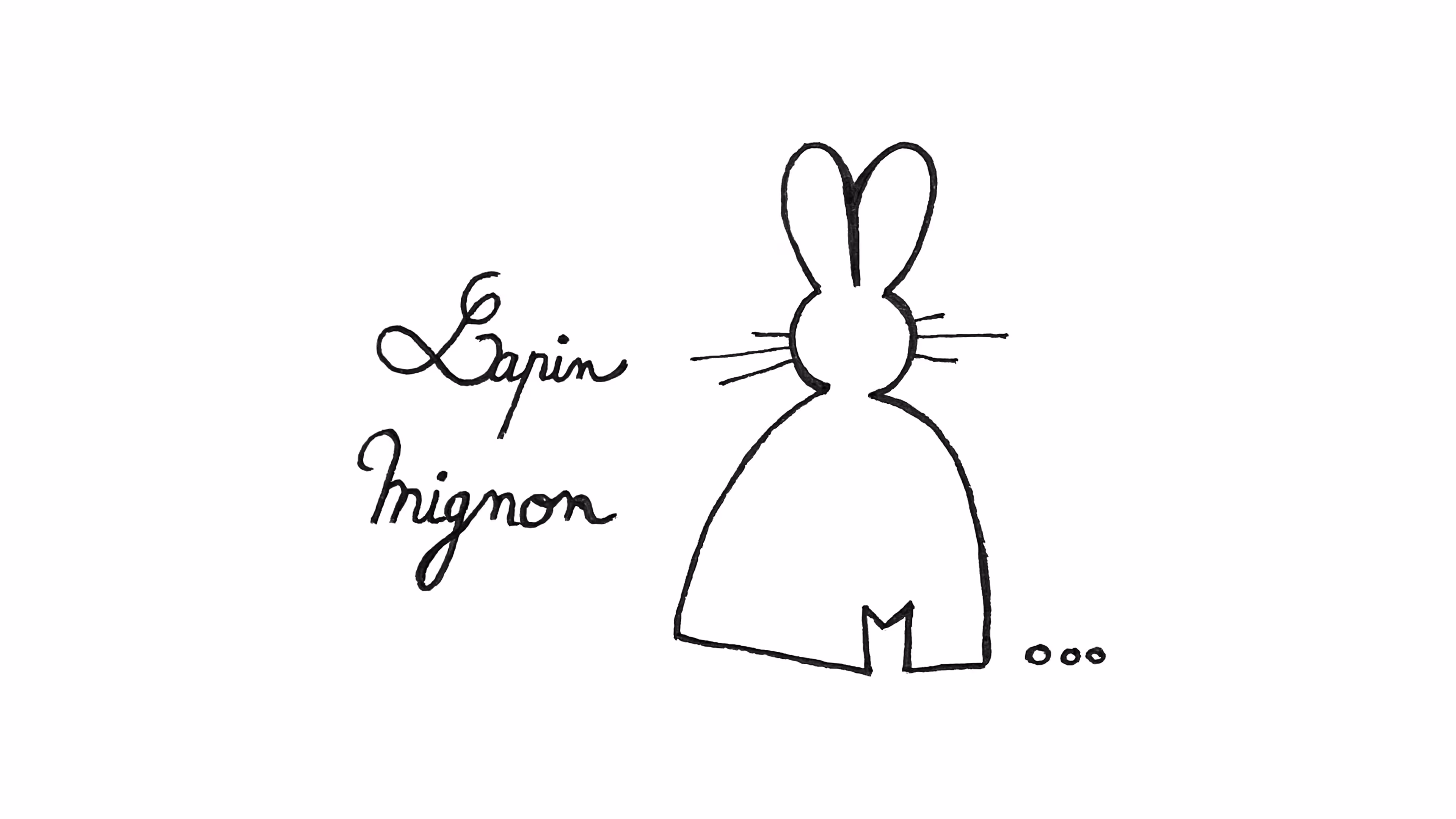 Lapin Mignon (Unsigned)