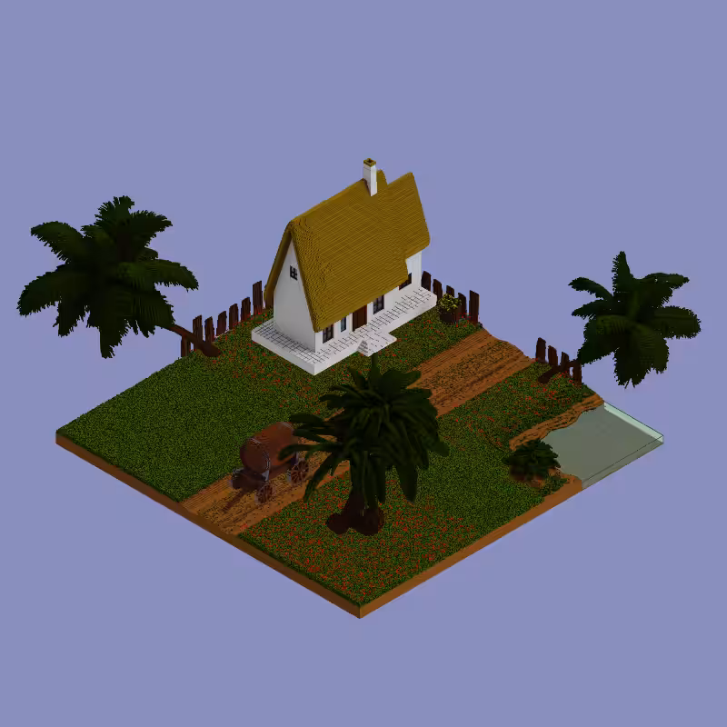 Pastel cottages #2 #2