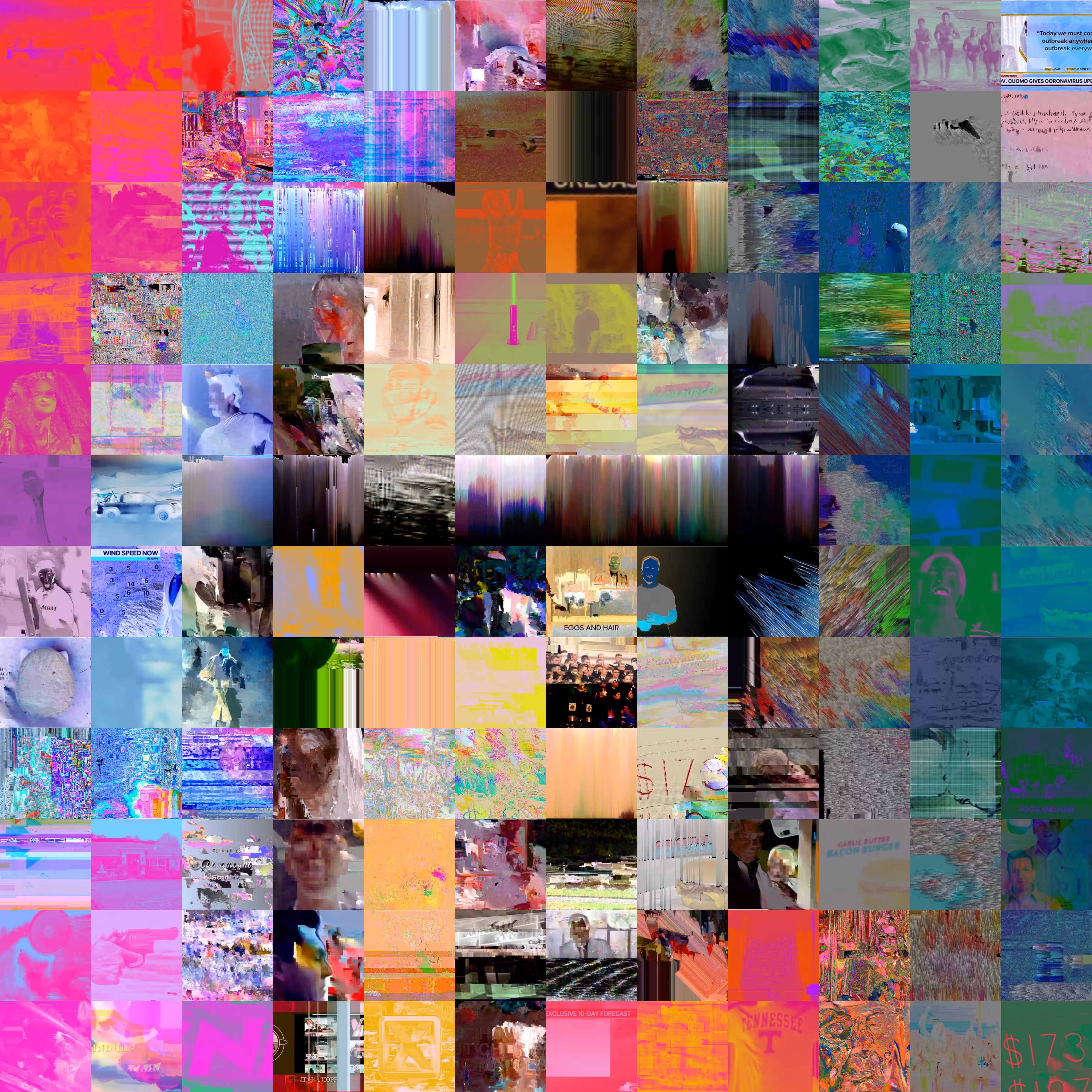 Glitch Quilt Punk 0142
