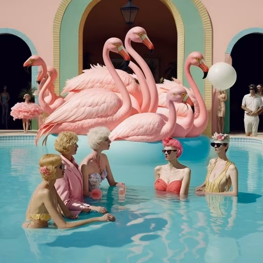 Fashion Flamingos #7