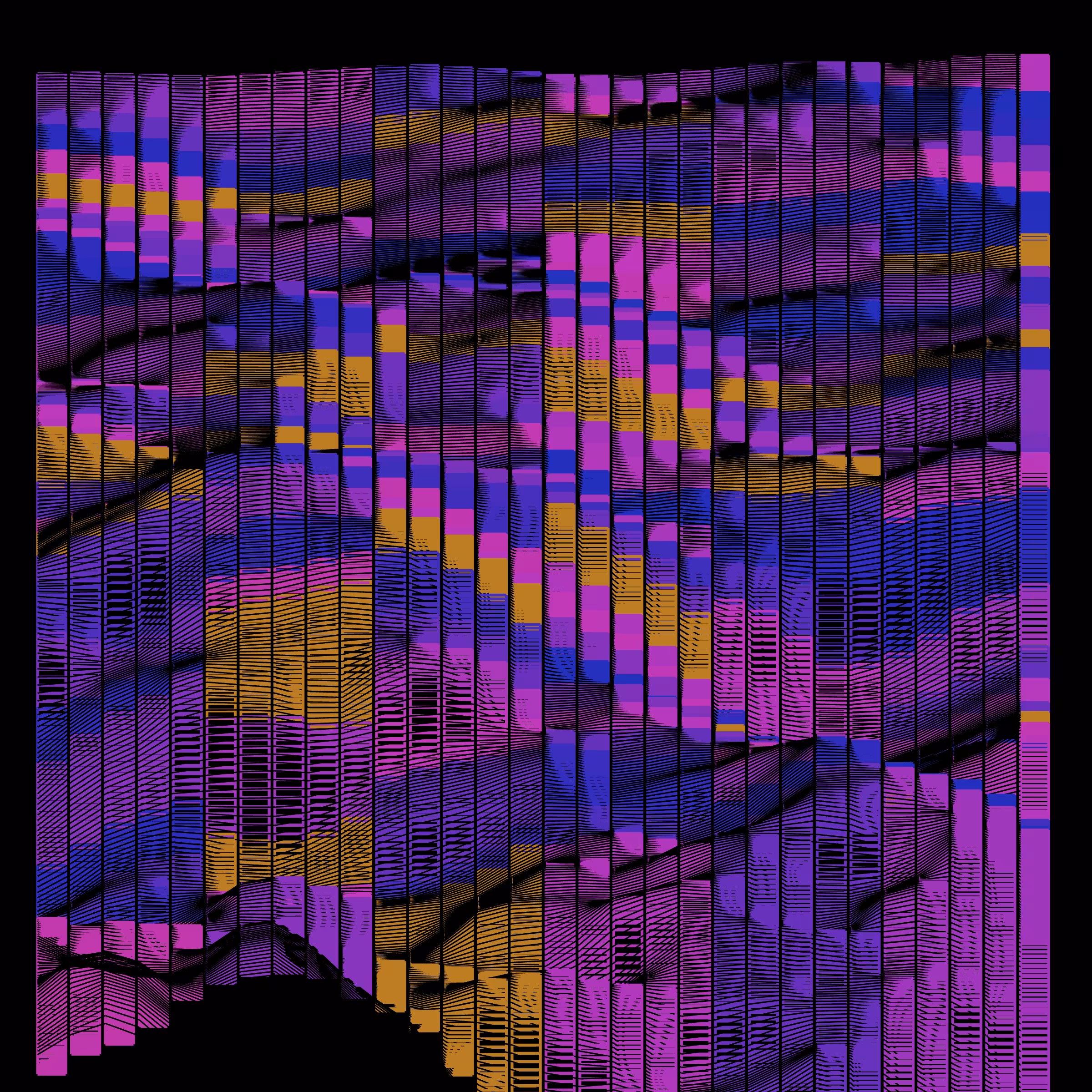 Rainbow mountains #36