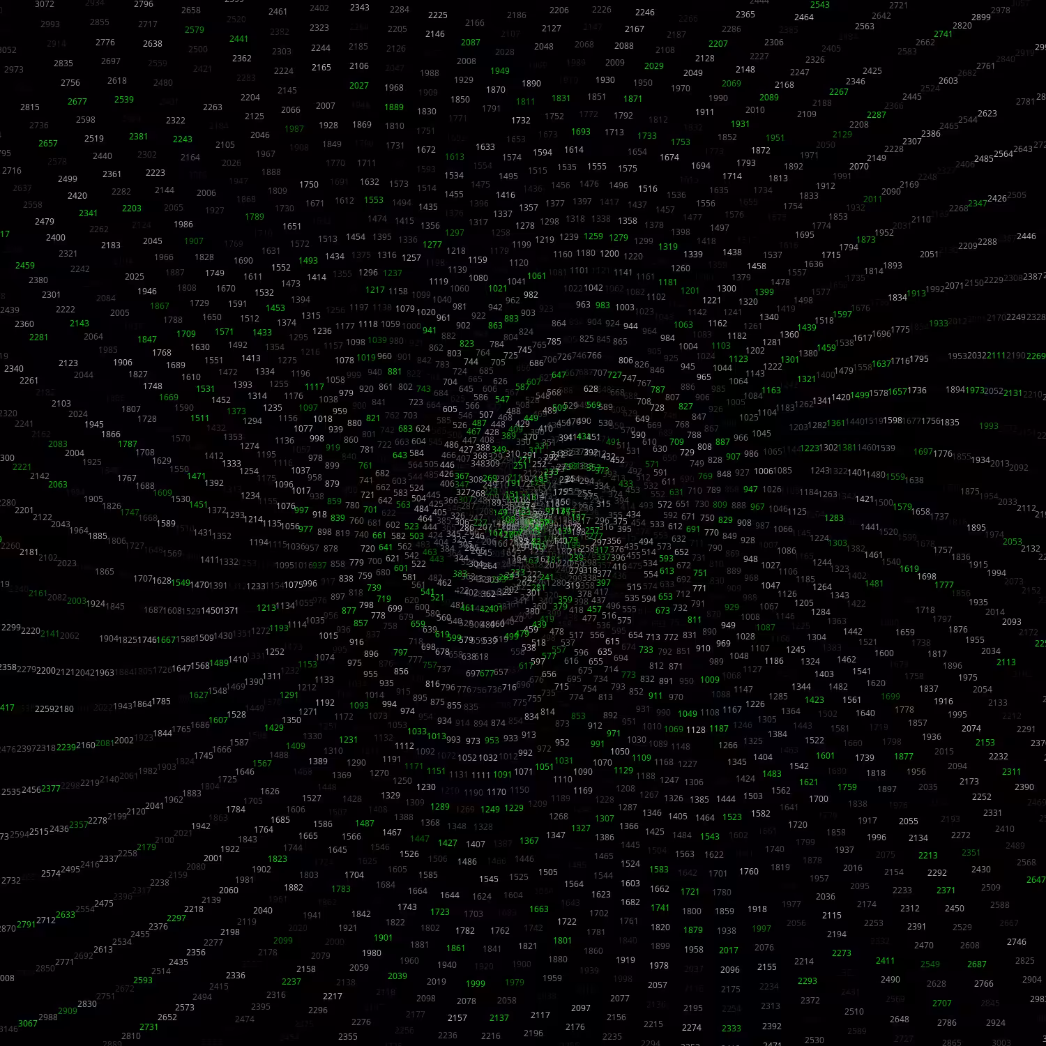 Polar Plot of Numbers #310