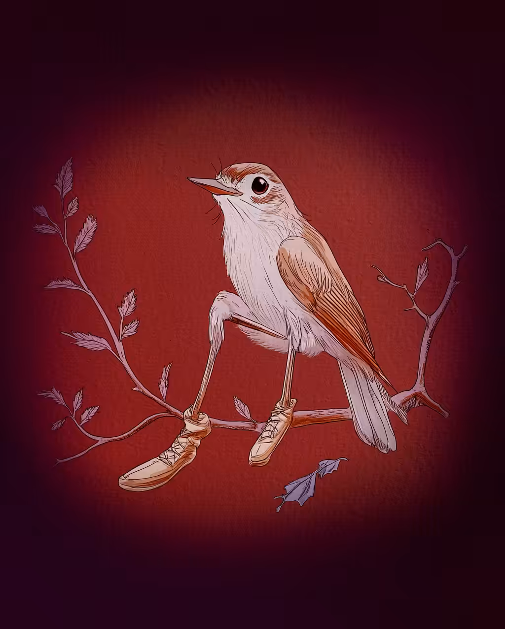 The Bird with Big Feet