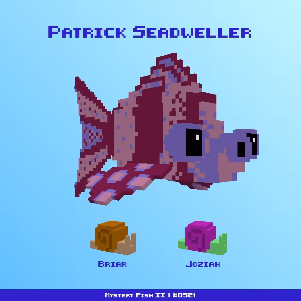 Patrick Seadweller :: Mystery Fish 0521/1000