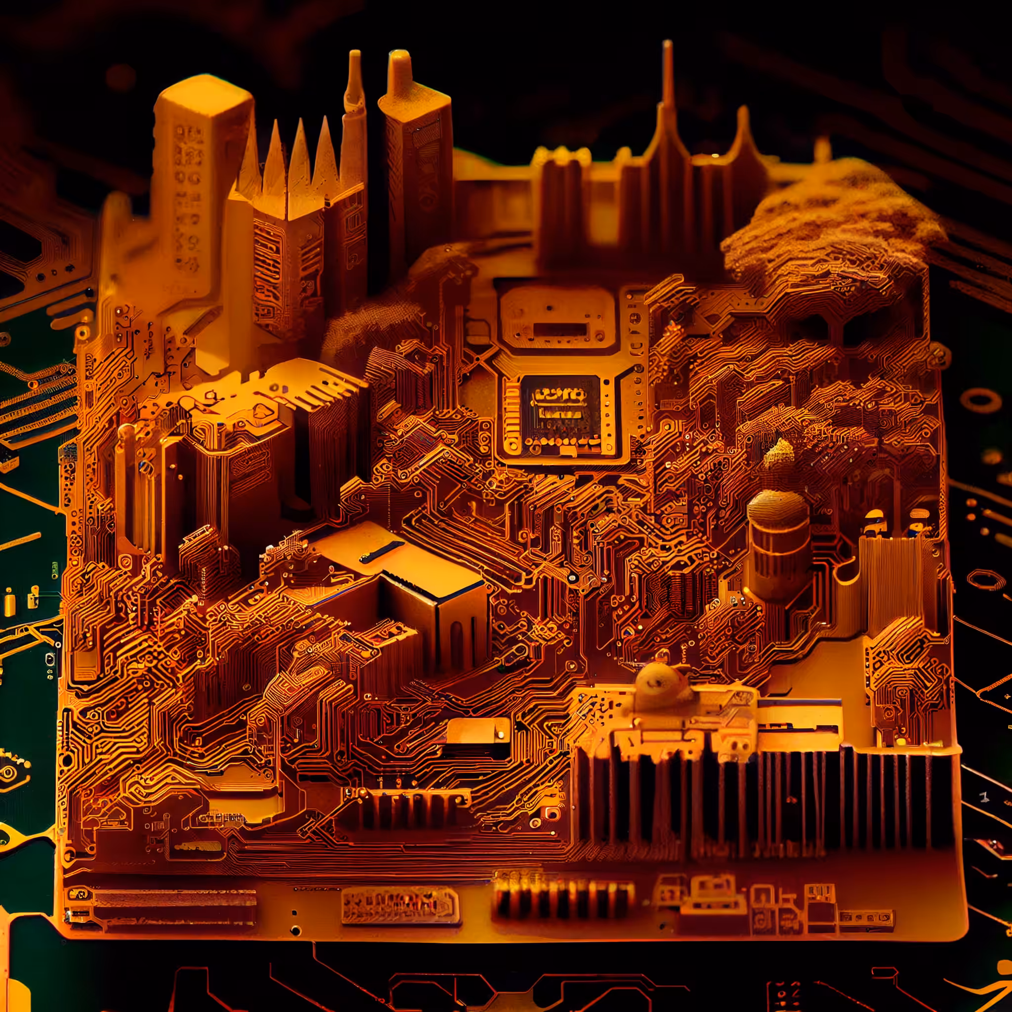 pcb village #6