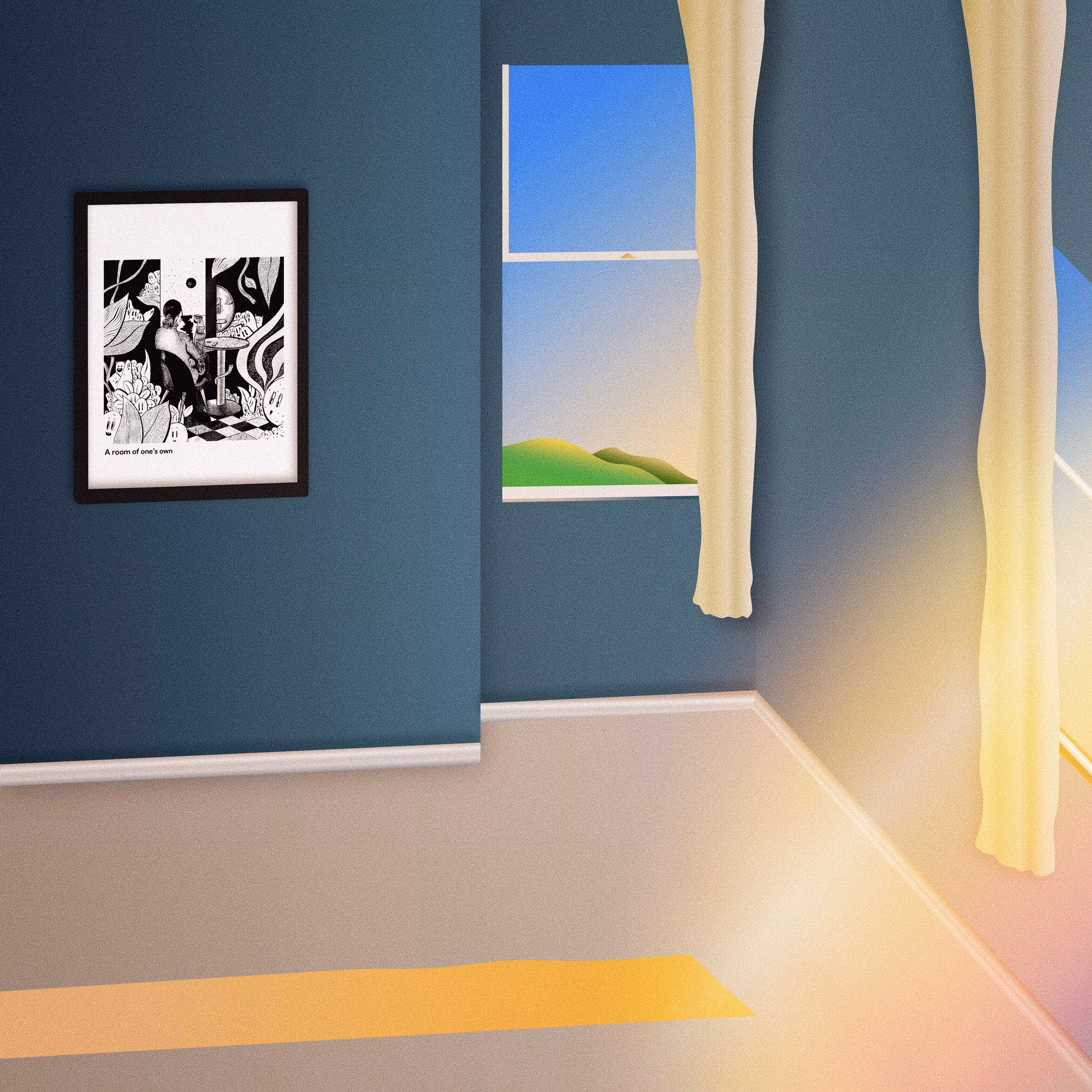 a room of one's own.