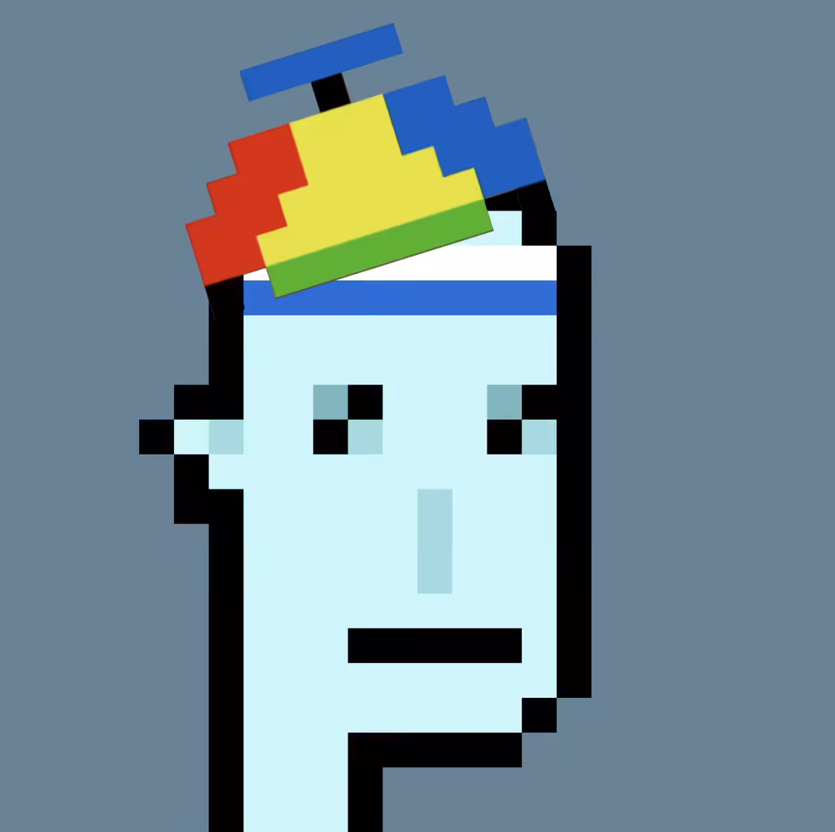 CryptoPunk #3100 w/ Beanie #2