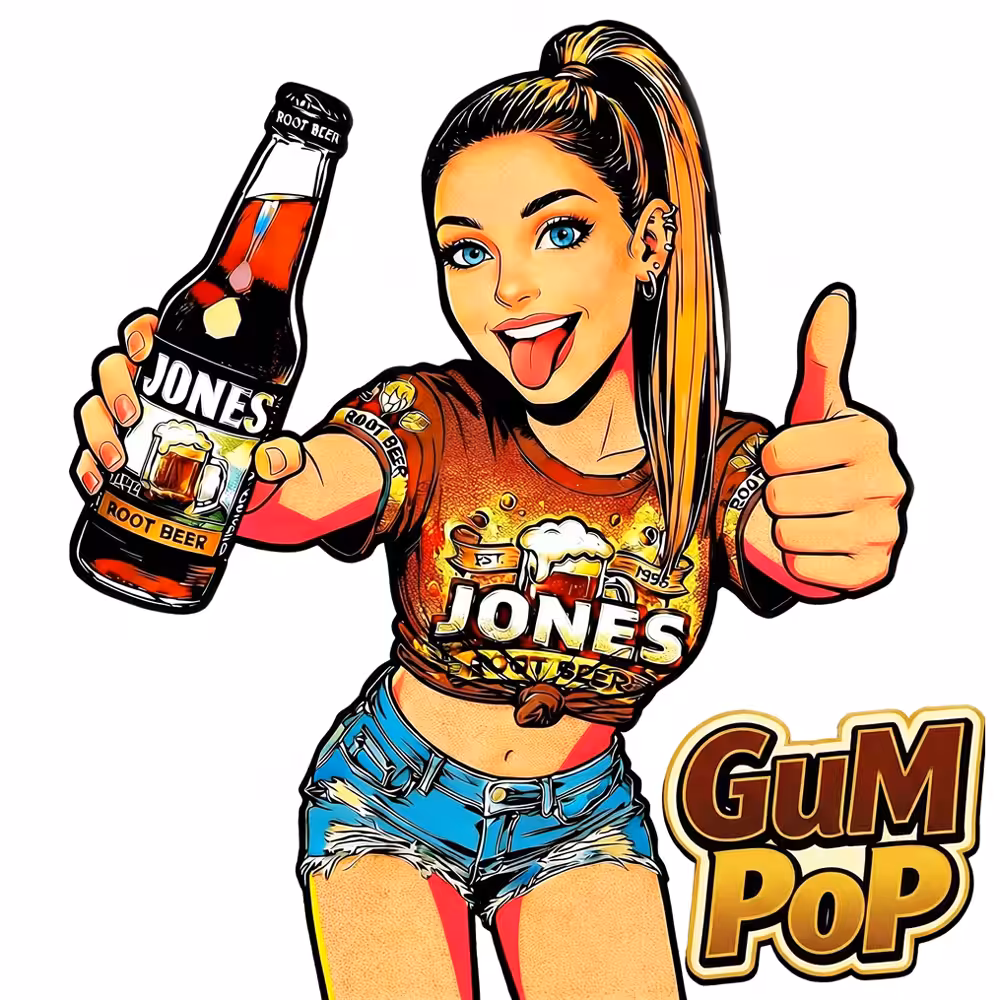 GUM POP - Sugar Rush Society: GUM POP 034 - Jones Root Beer Queen