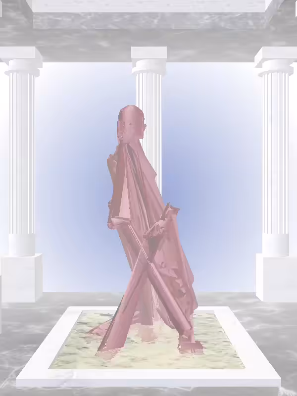 HeavenComputer: The Kicking Velvet Cherry Woman #2631