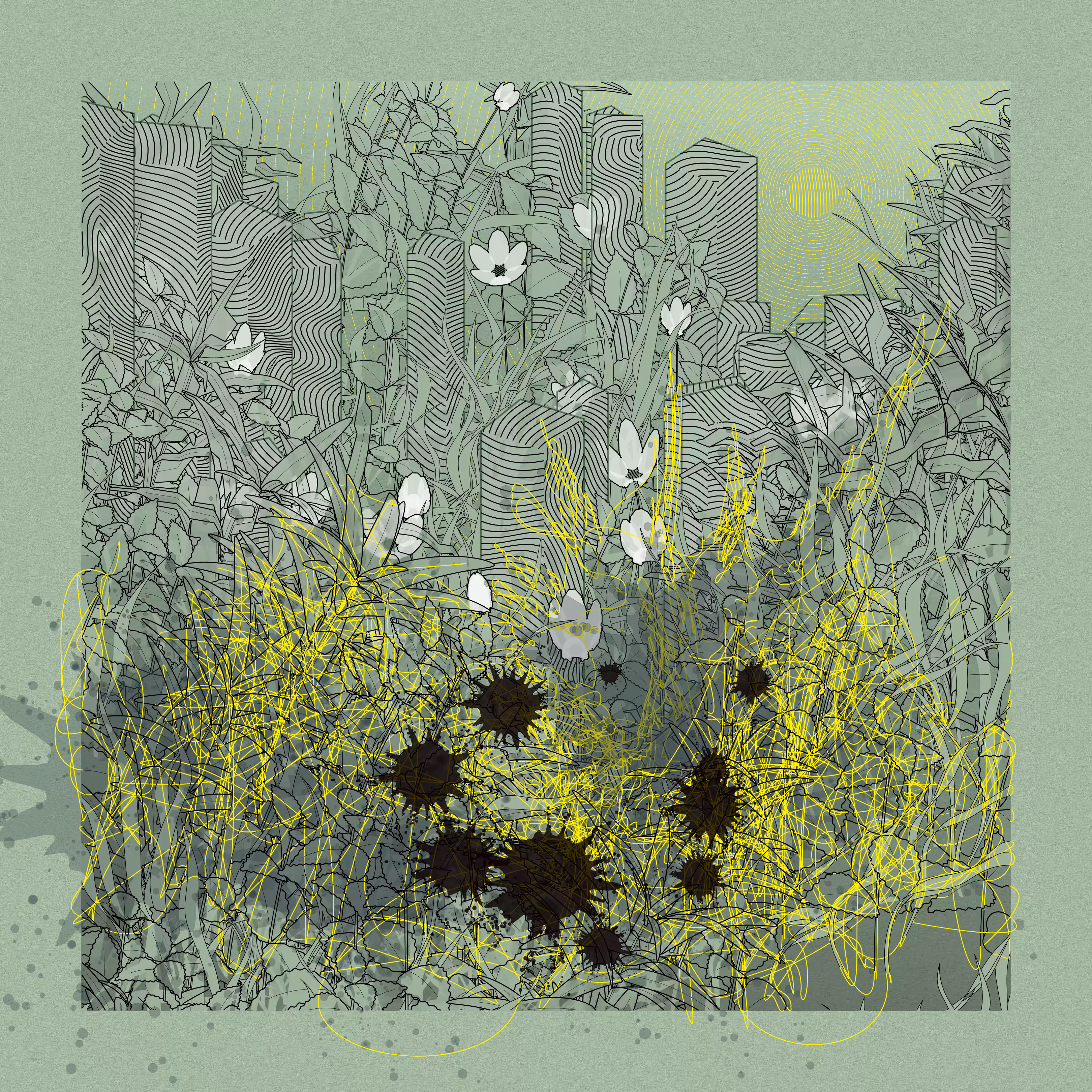 Landscape with Carbon Capture #2248