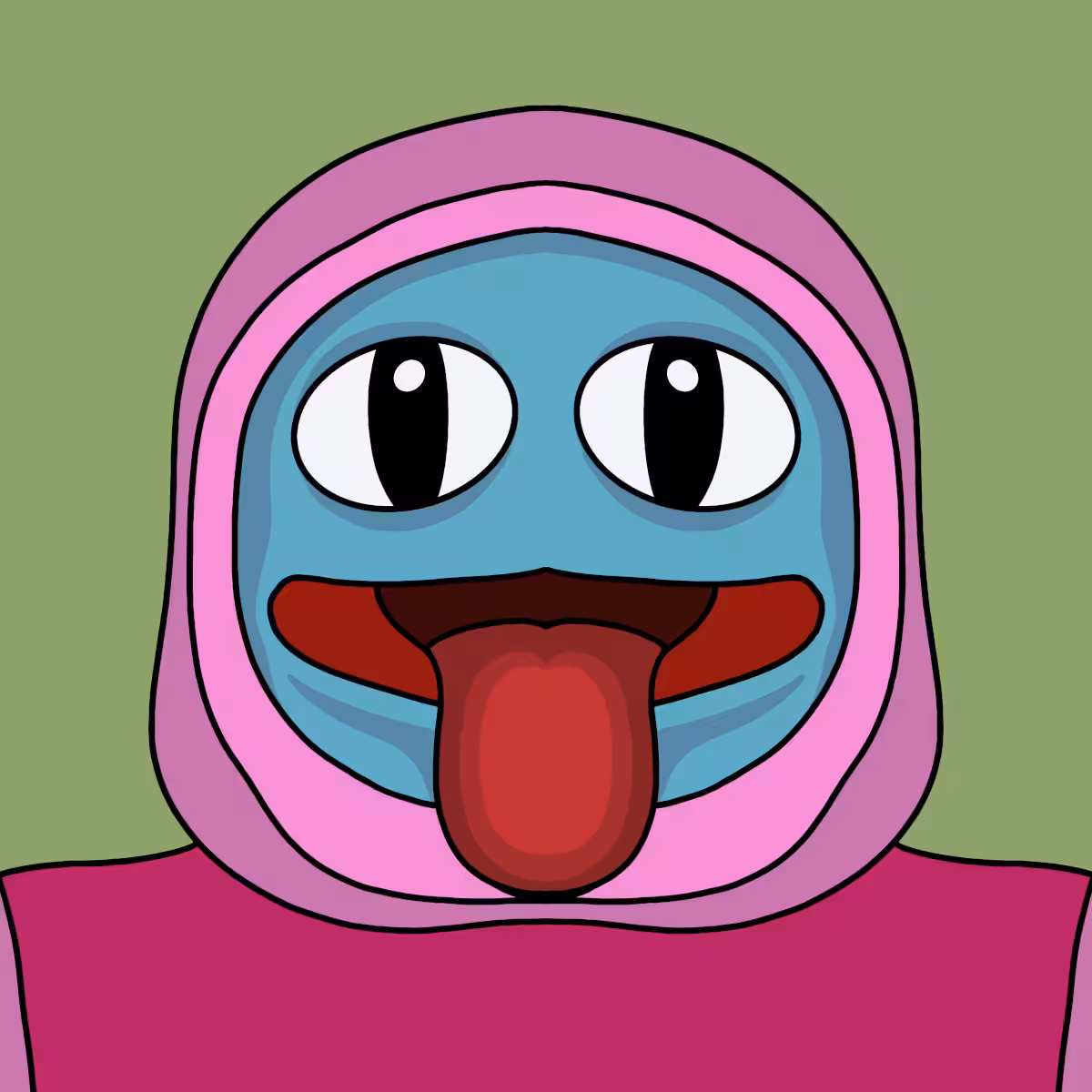 |Hedz| Pink Hood Froglicker