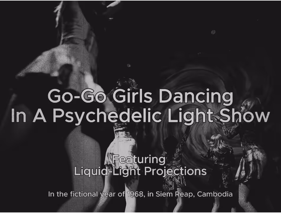 Go-Go Girls Dancing In A Psychederic Light Show #2