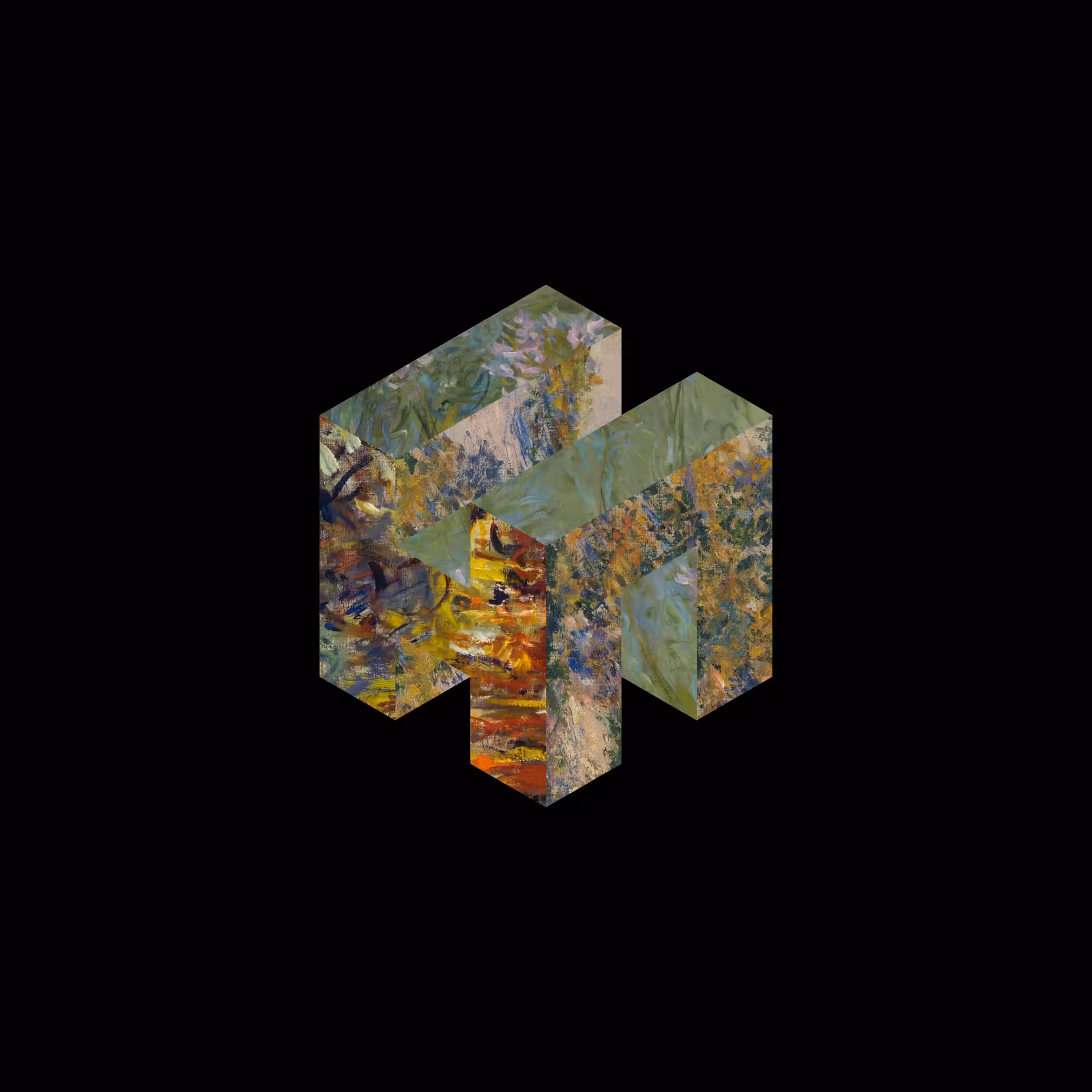 Isometric HeN Token: Monet Variant