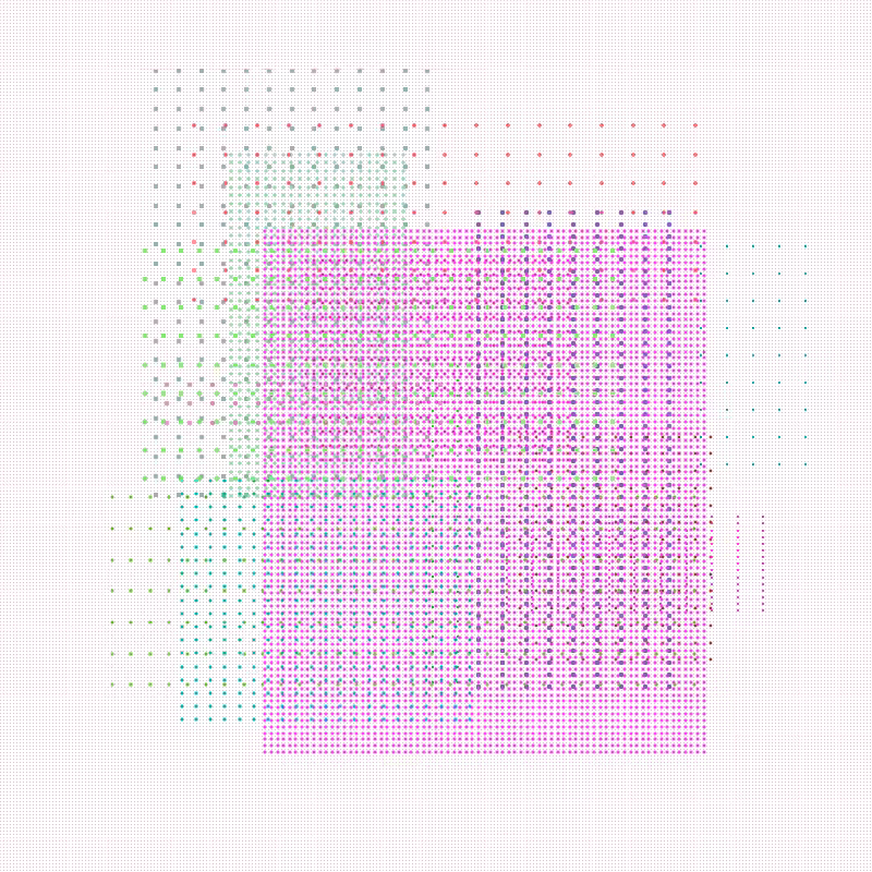 pointillist patchwork #60