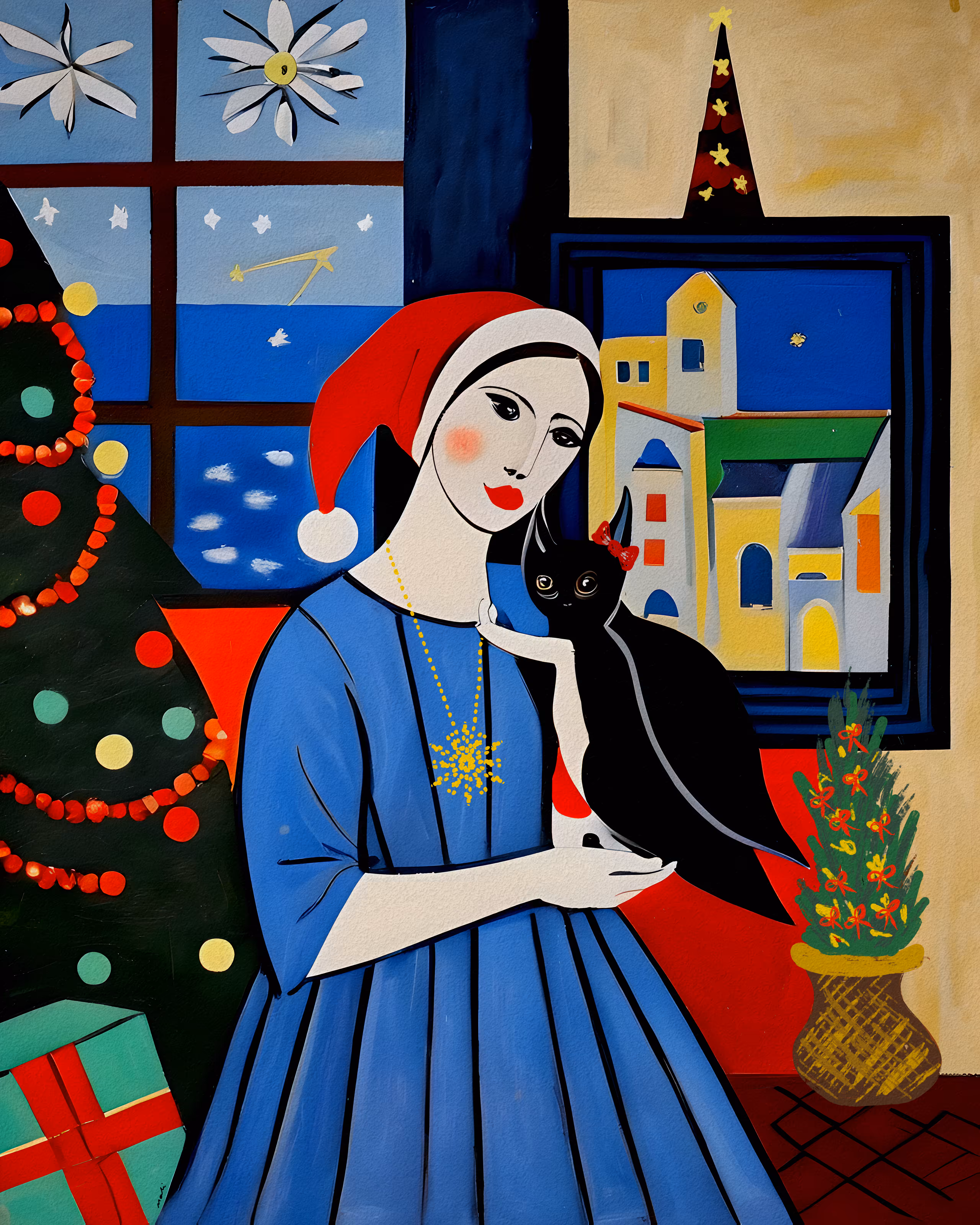 Shapes & colors: Merry Christmas 