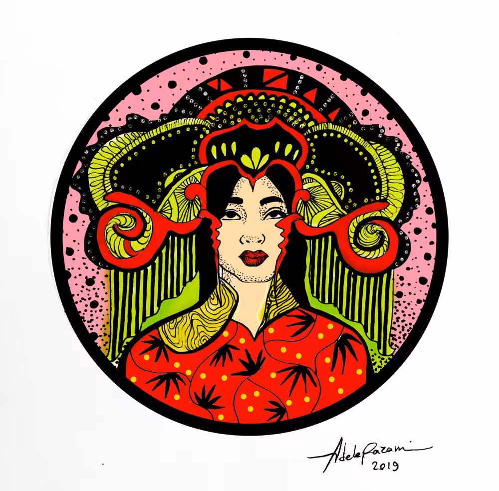 Lady in RED