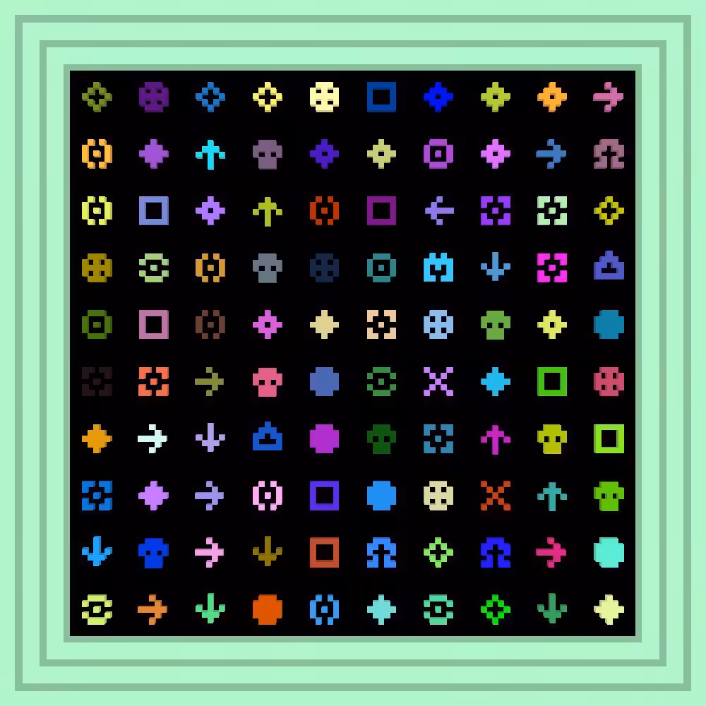 Love :: Procedural Symbols #41/1000