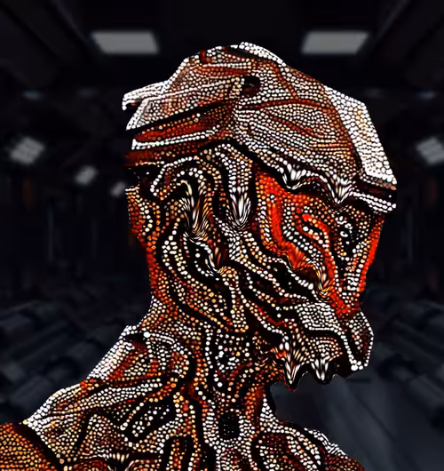 The trippy head #58