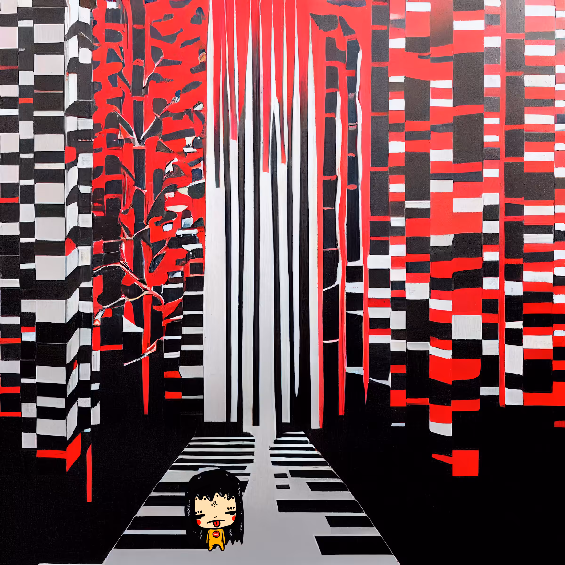 KIKU TRAVELS TO JPEG.LAND - 2022 TAYLOR.WTF X KIKU’S WORLD by SABET #45