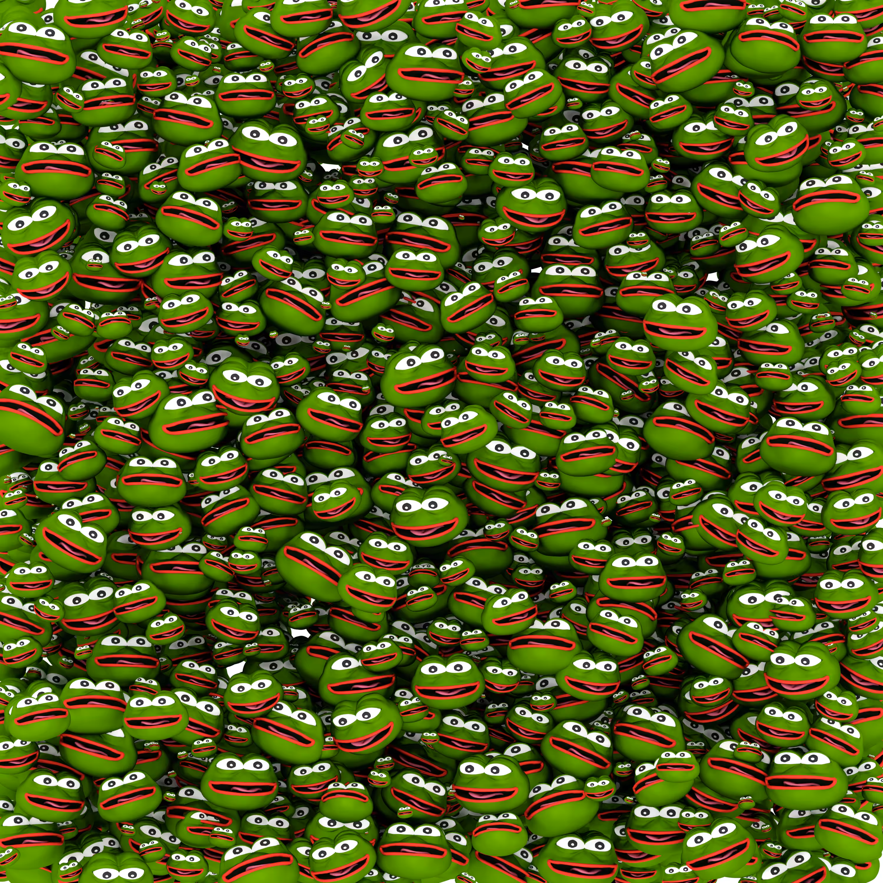 Rare Pepe Infinitely Happy 1/3 🐸😊