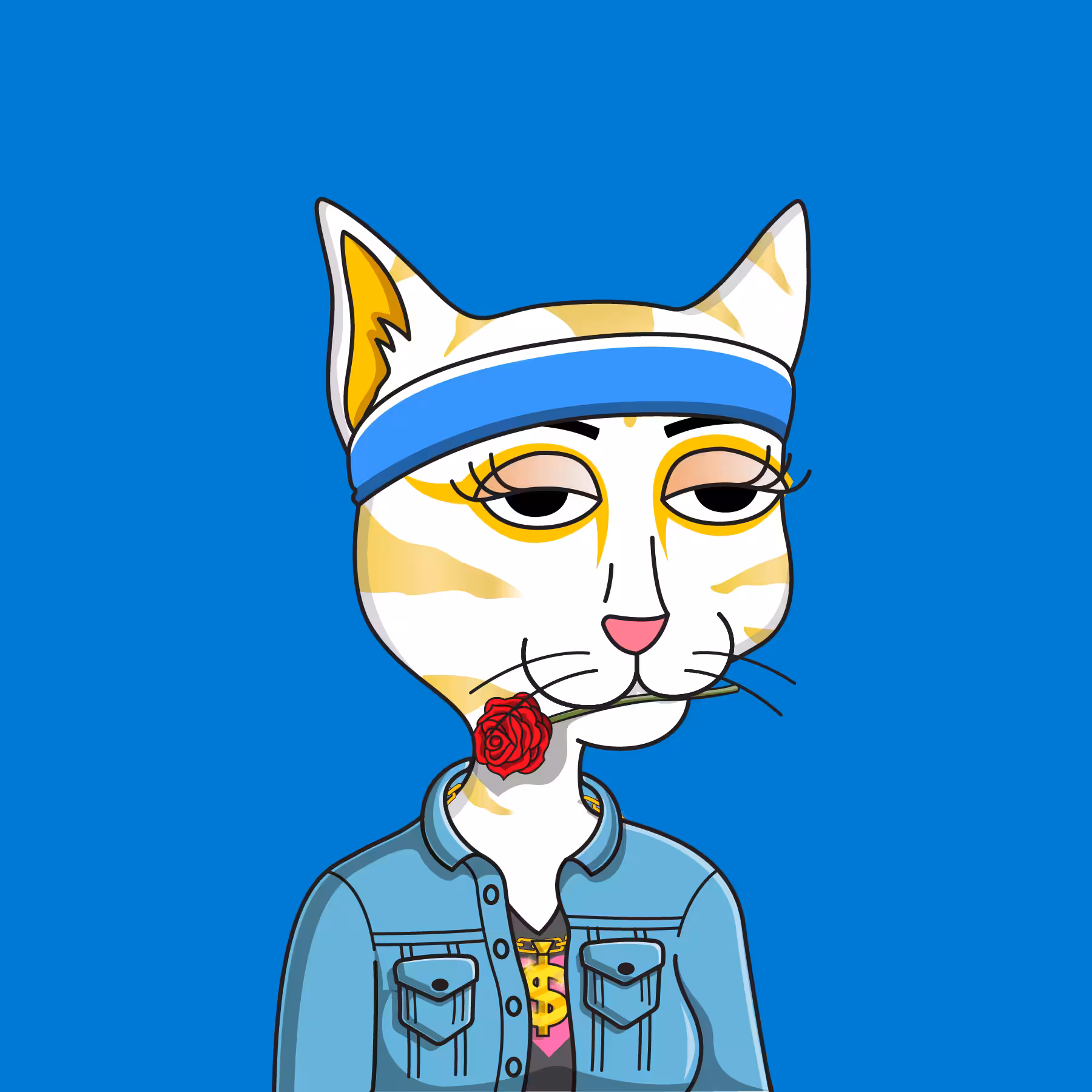 Girl Cat #500