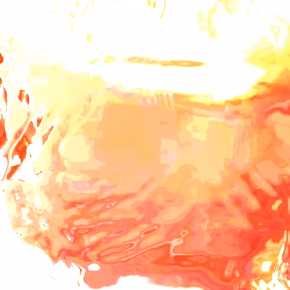 on fire