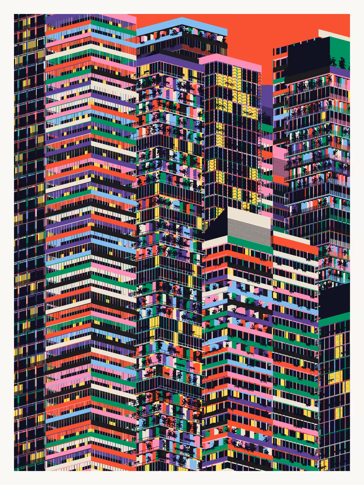 Perpendicular Inhabitation #109