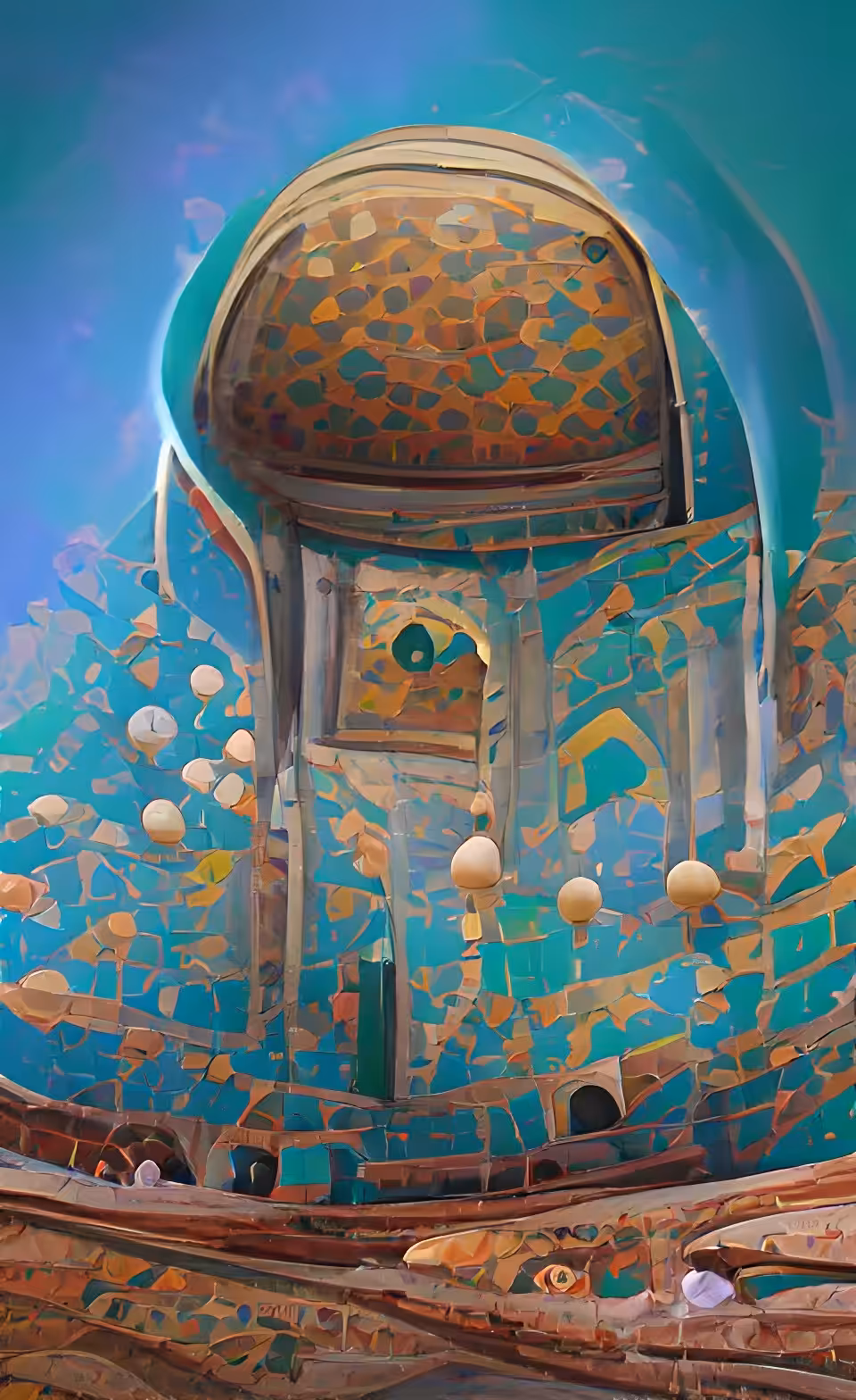 My Dream of a Turquoise dome