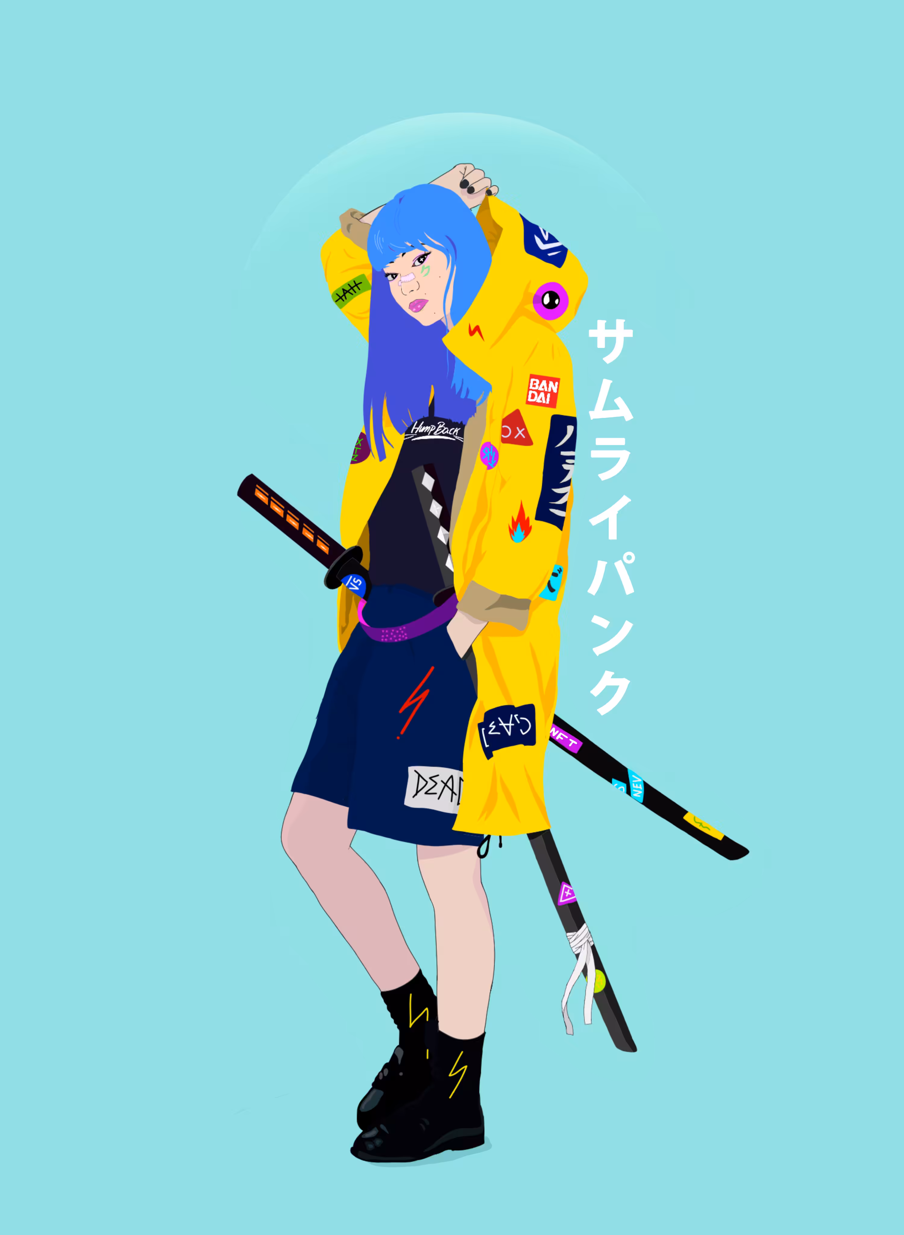 Neo Samurai girl