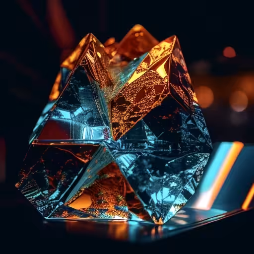 Amber Vibes - Kryptonite Lamp