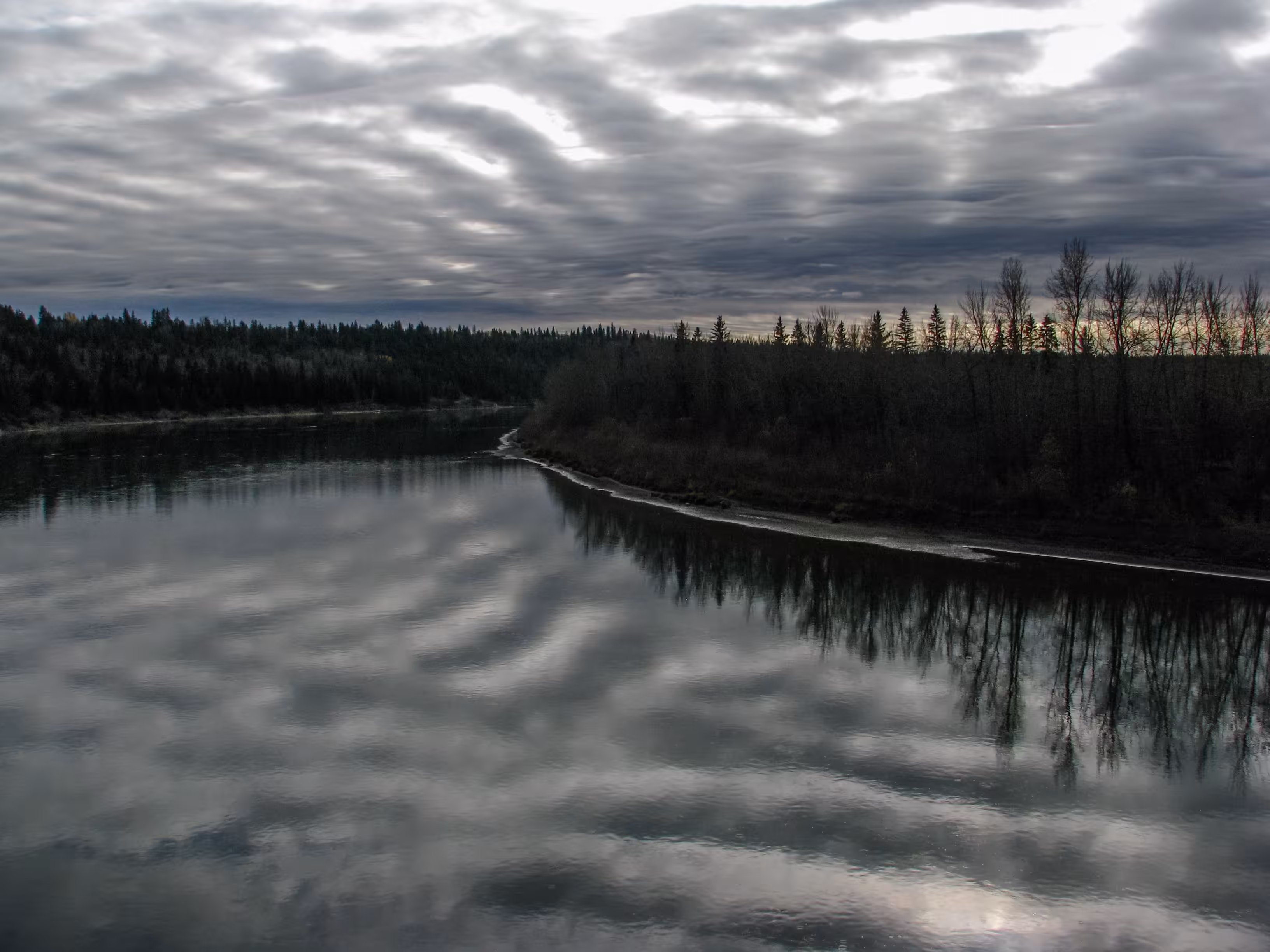 north saskatchewan river, alberta