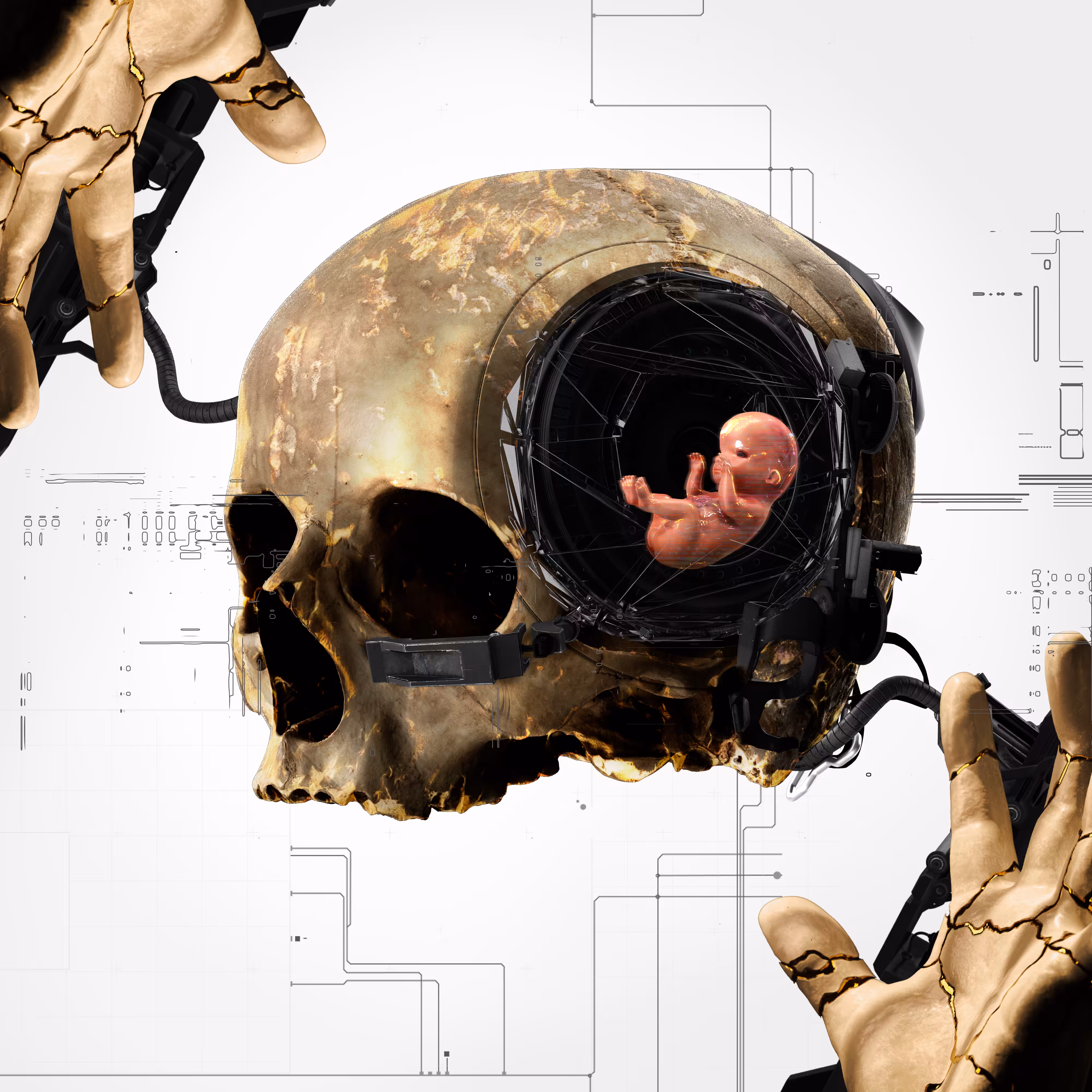 CYBER SKULL (ZERO) 零號 No.0