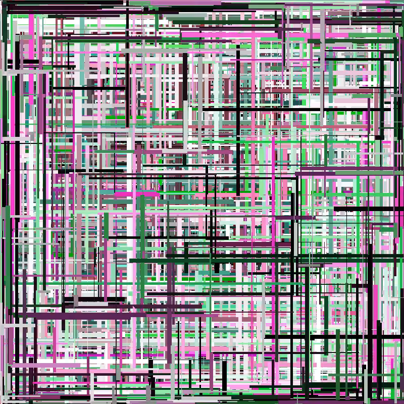 Bifurcations (straight lines) #9
