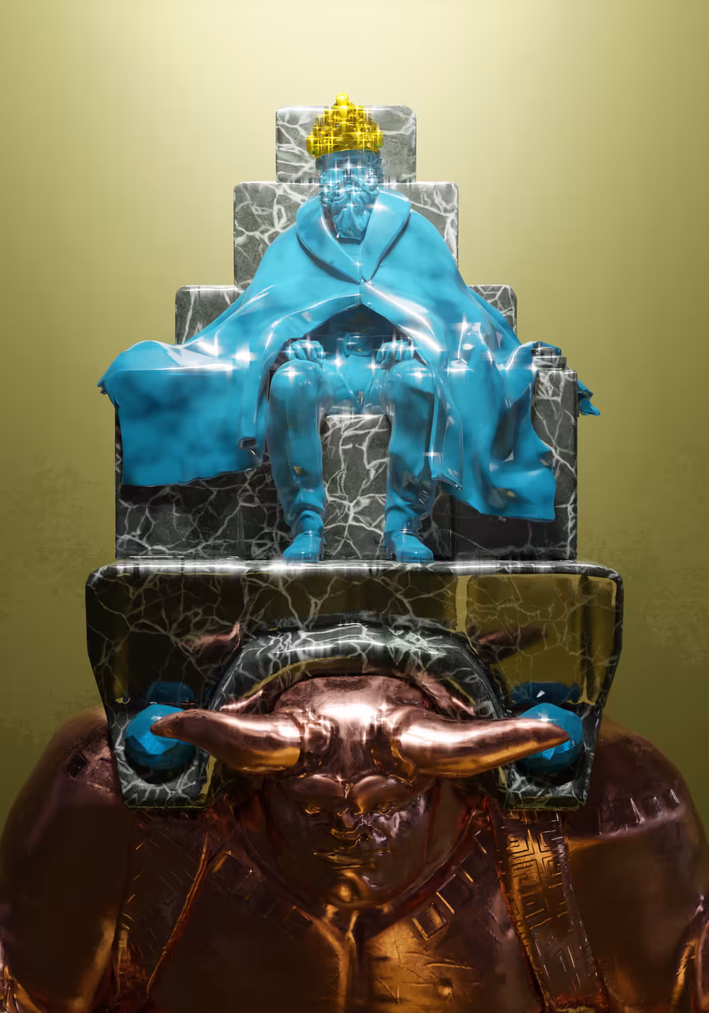 The Midnight Howlite King