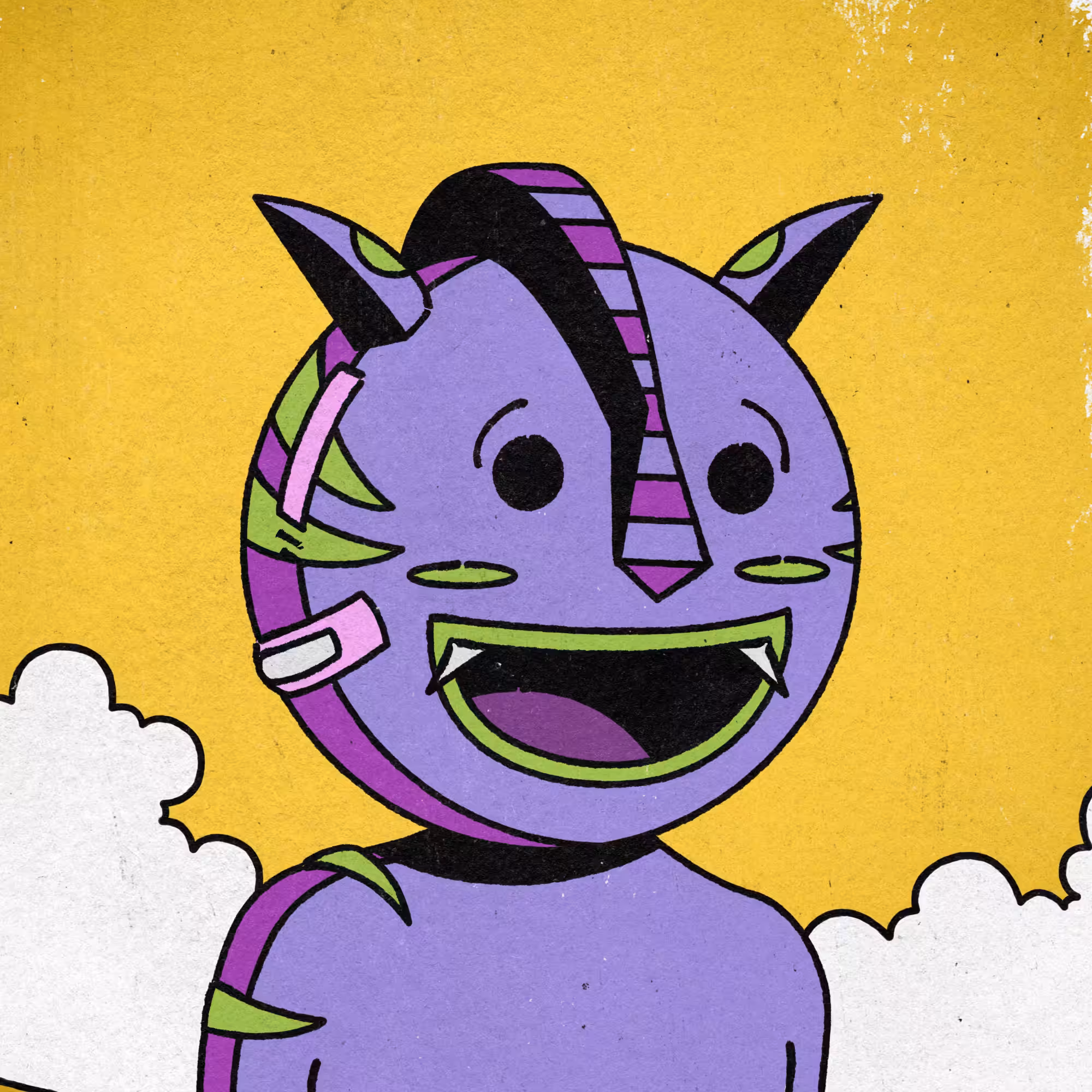 Sacred Citizen #7 | Lion Purple
