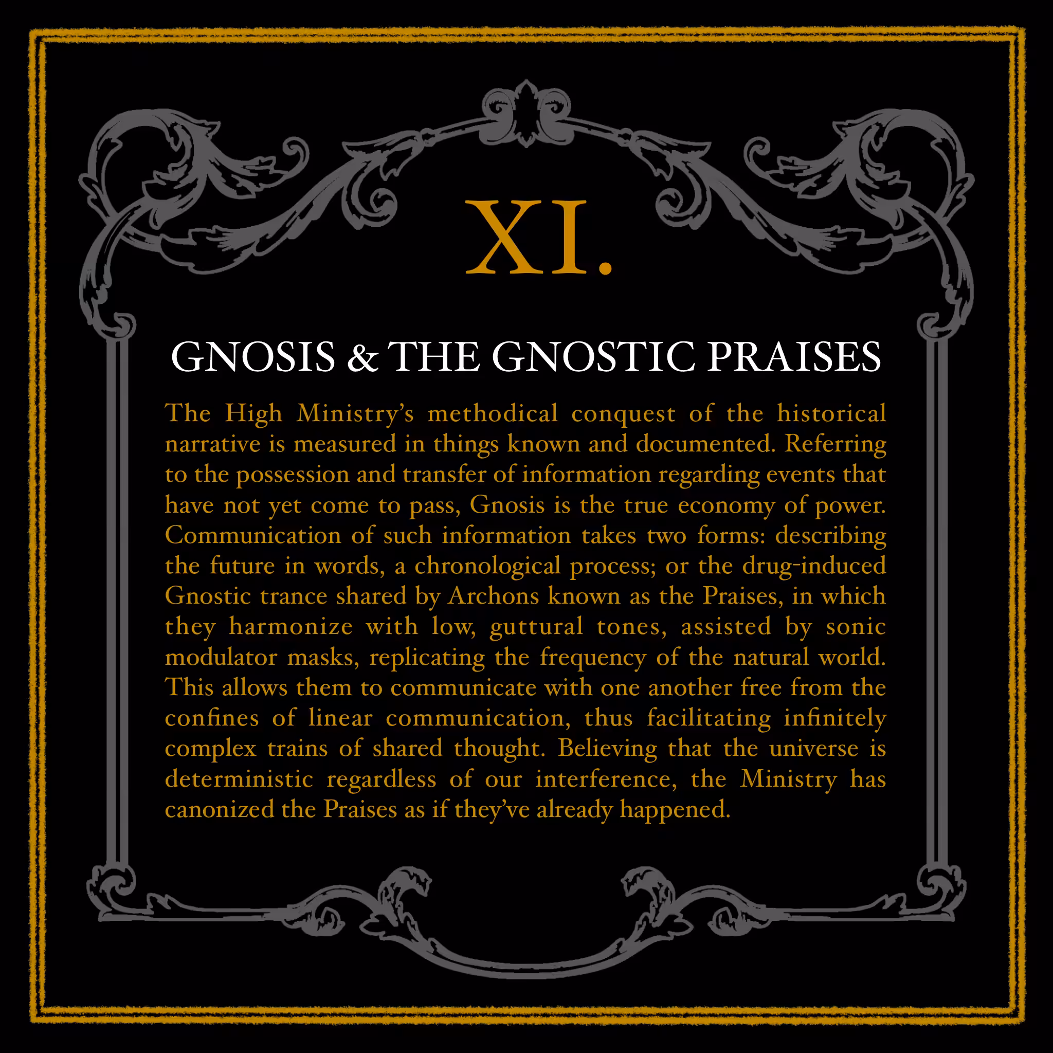 Gnosis & The Gnostic Praises