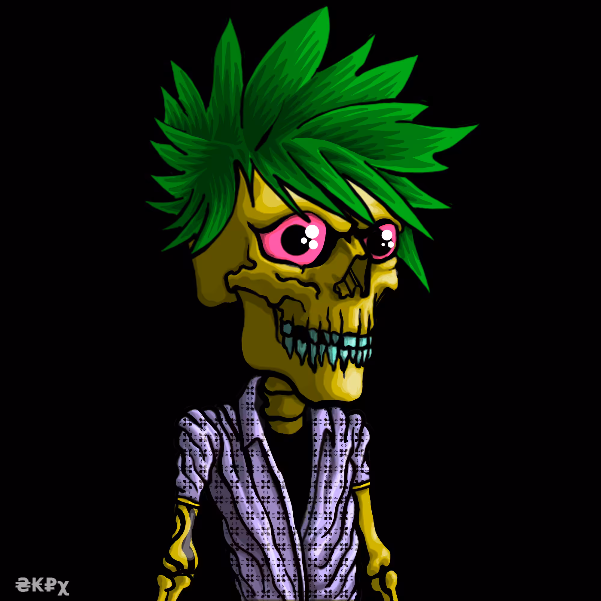 Skulls Casual Portrait #15