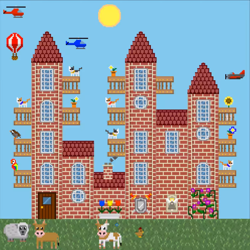 2D Mansion #428