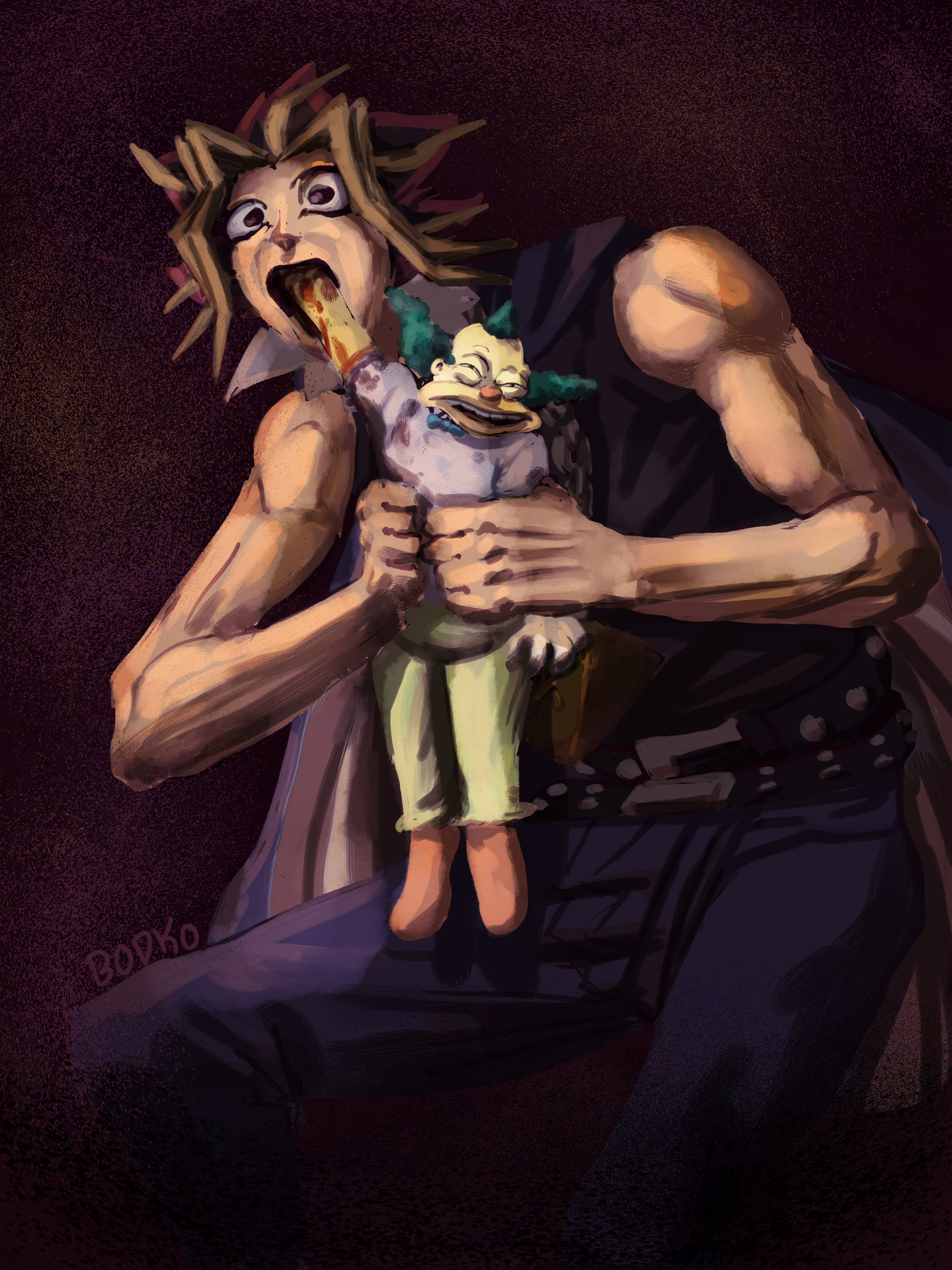 Yugi Devours Krusty
