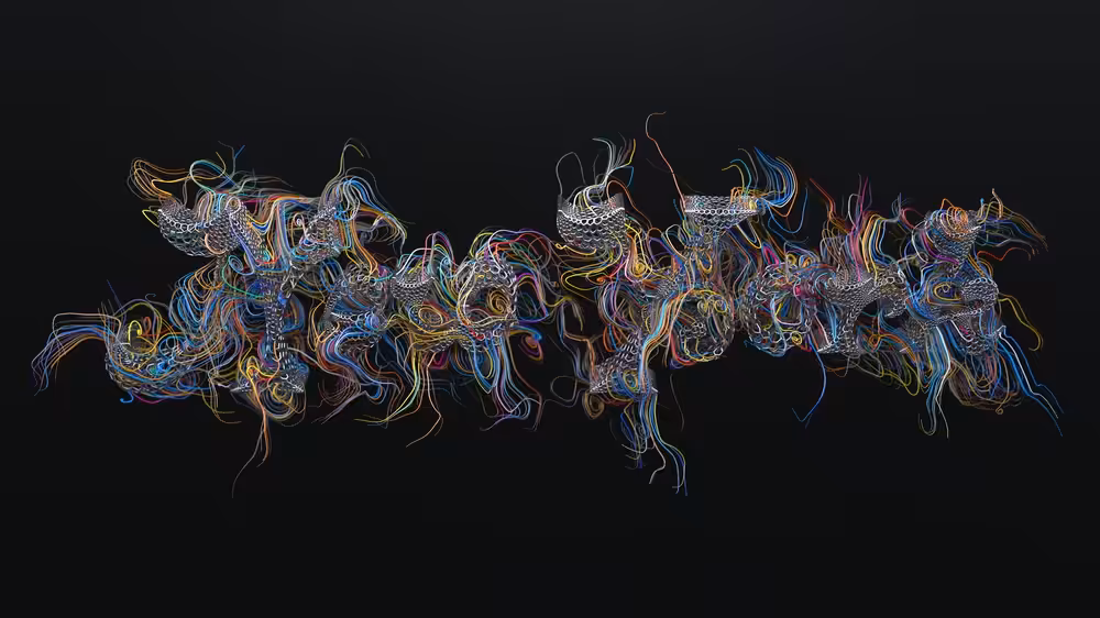 Typographic Data City: New York