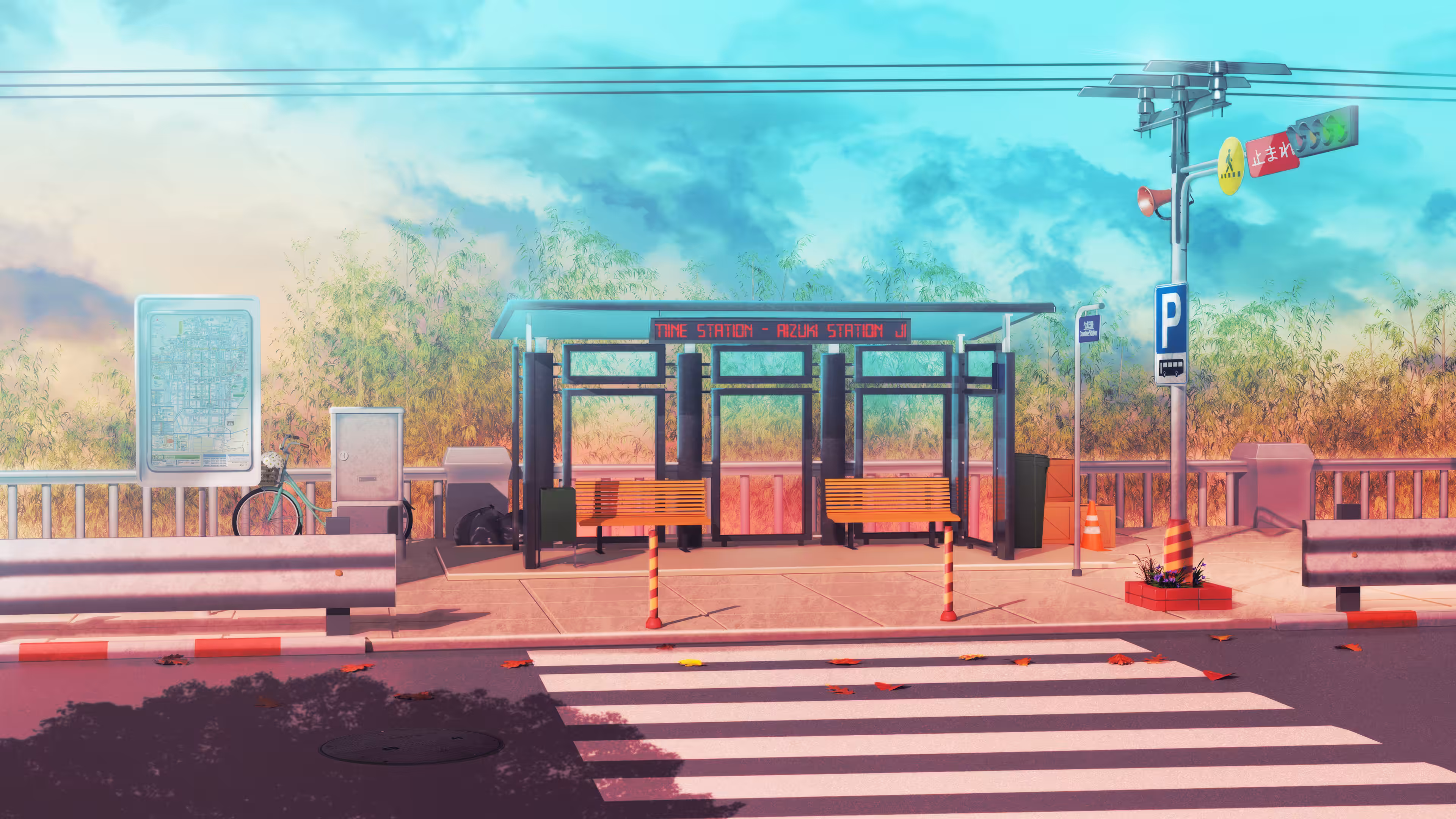 バス停 Bus Stop