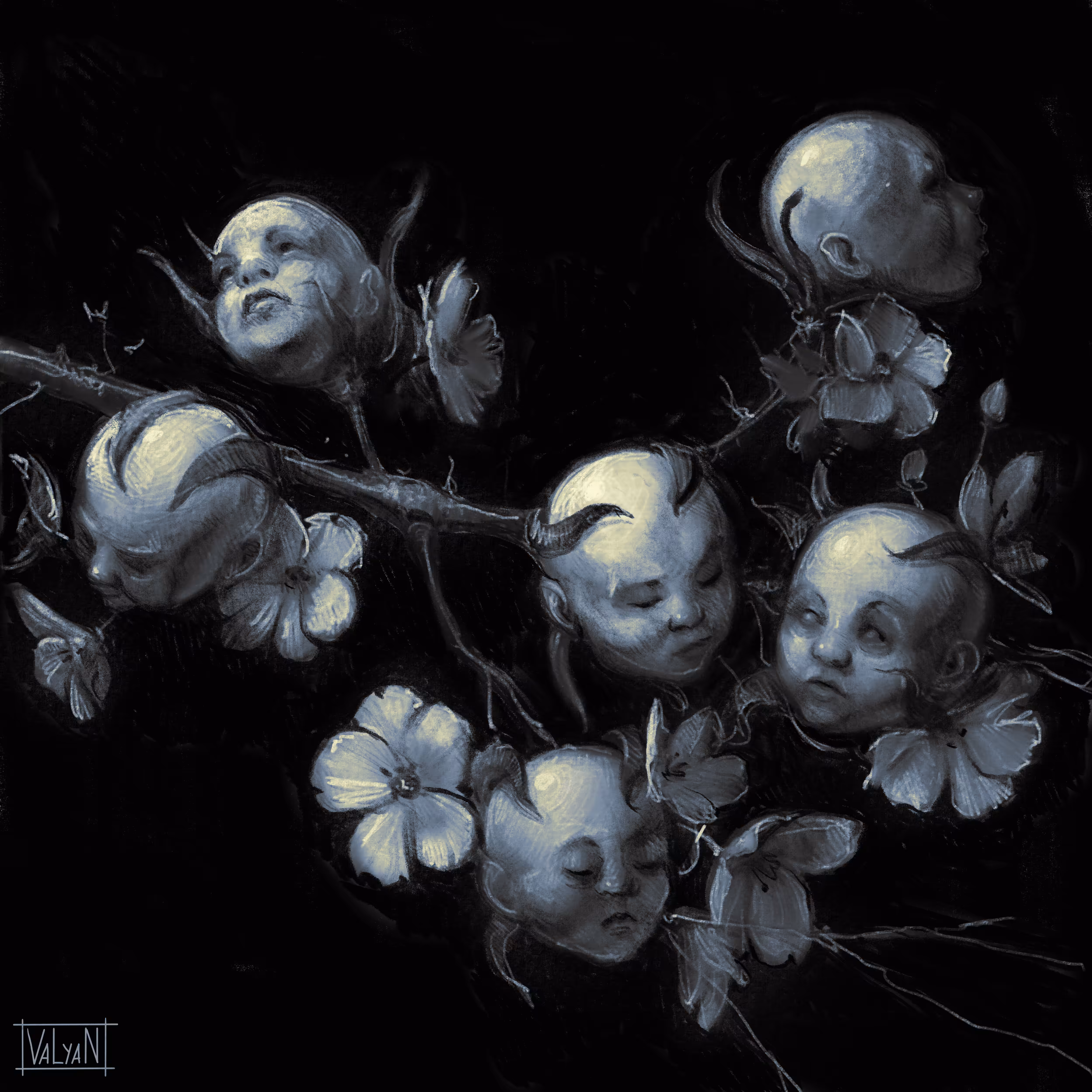 Young buds